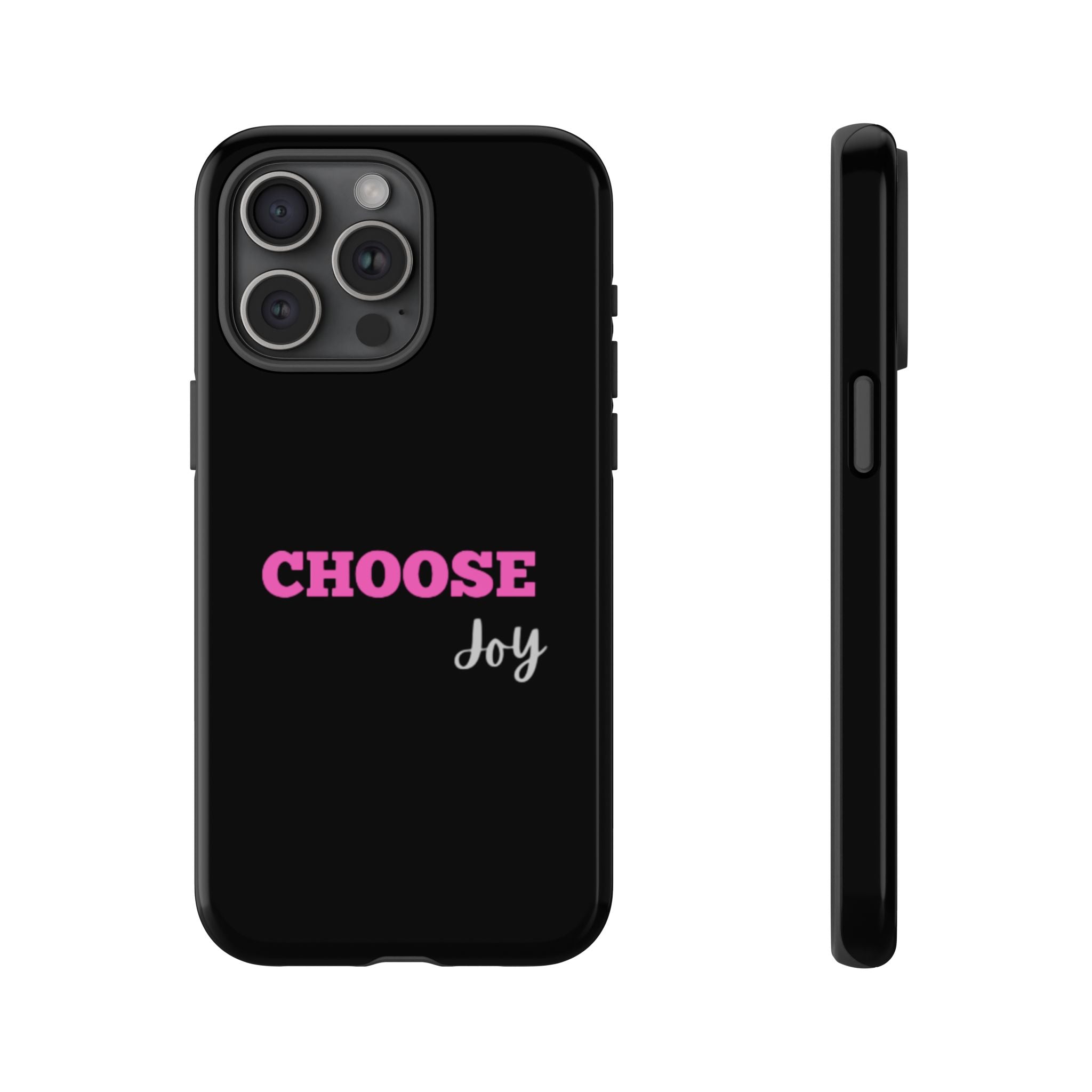 Choose Joy phone case | inspirational text iPhone case
