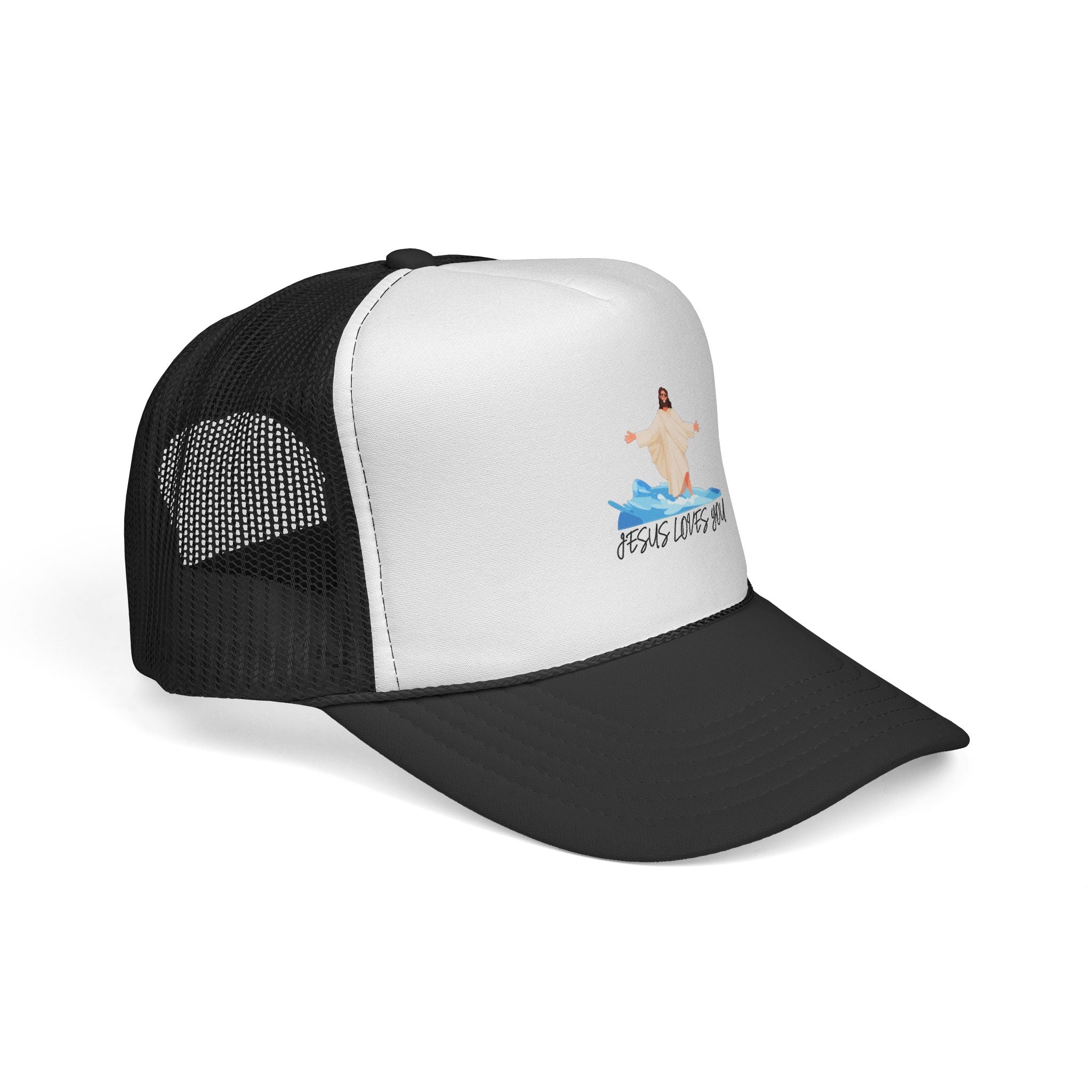 Jesus Loves You Trucker Cap | Religious Faith Christian Hat