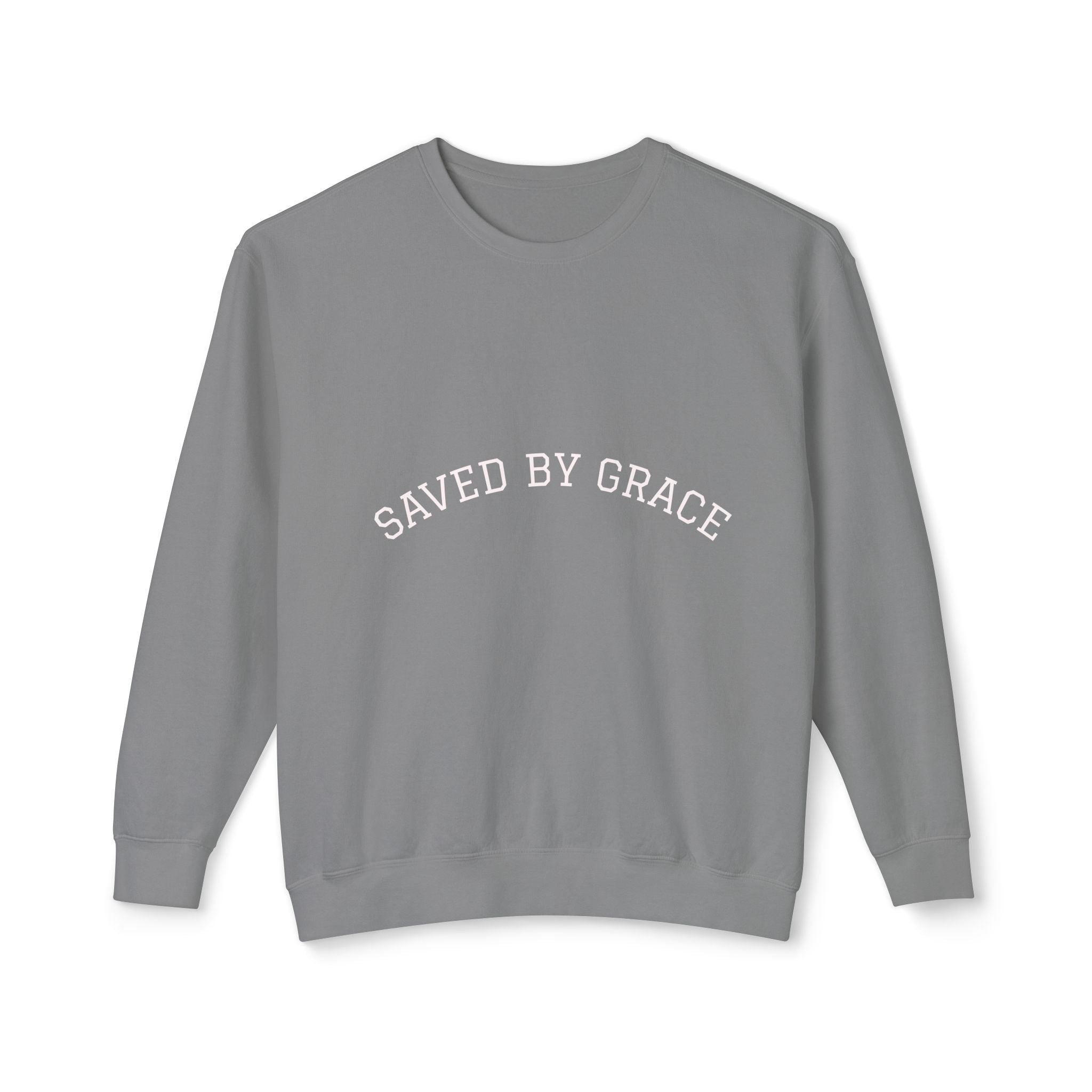 Saved by Grace Sweatshirt Christian Faith Crewneck