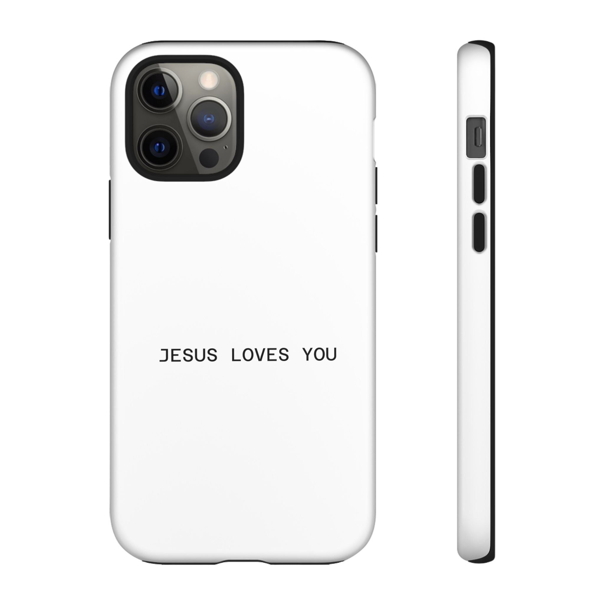 Jesus Loves You Tough Phone Case