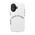 Phone Case — "Jesus Is King" Minimal Religious Protective Cover