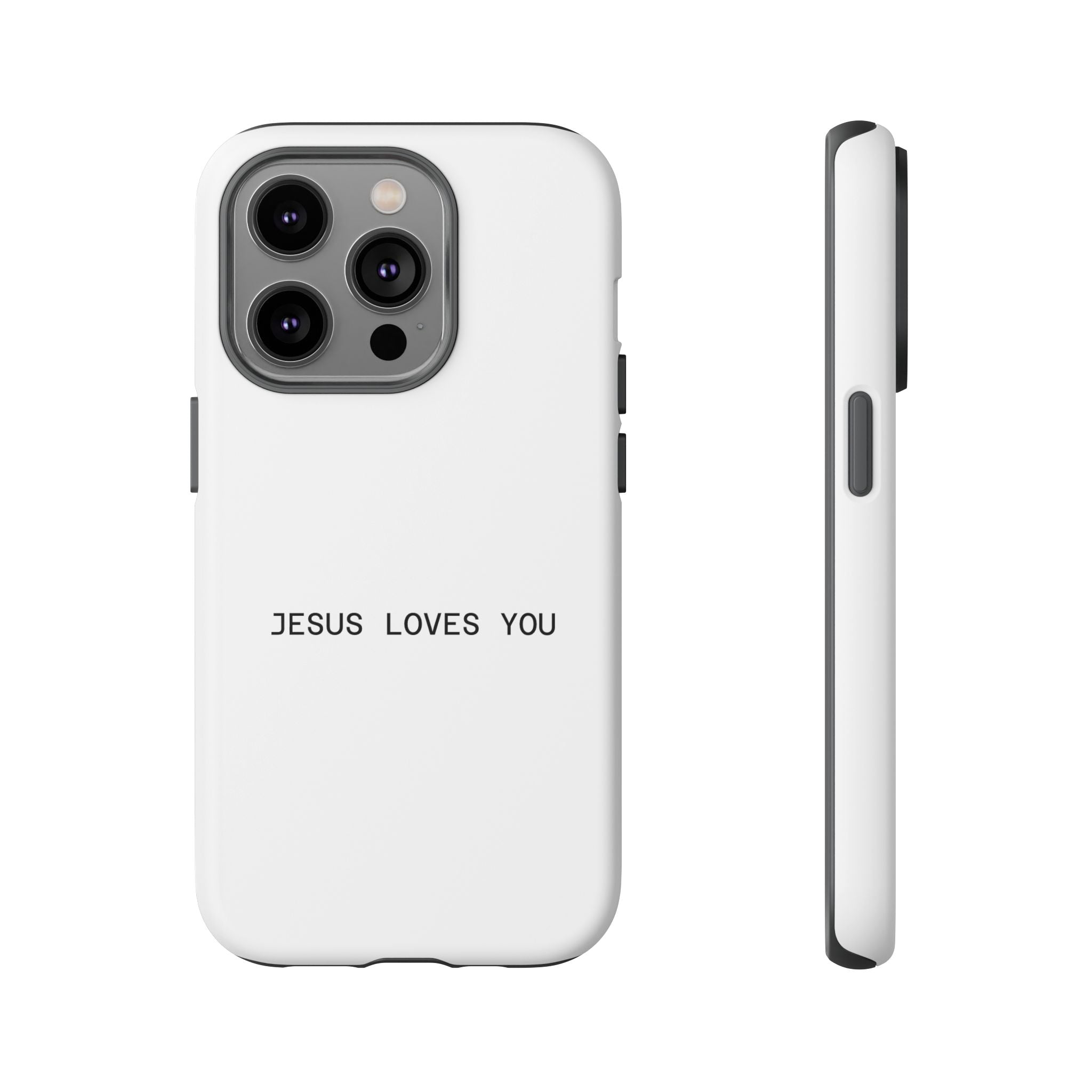 Jesus Loves You Tough Phone Case