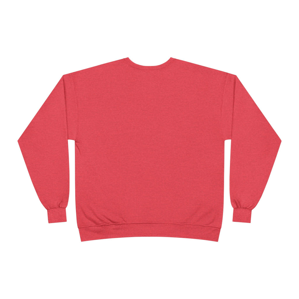 Minimal 'Changed' Crewneck Sweatshirt — Subtle Text Graphic, Eco-Friendly Comfort