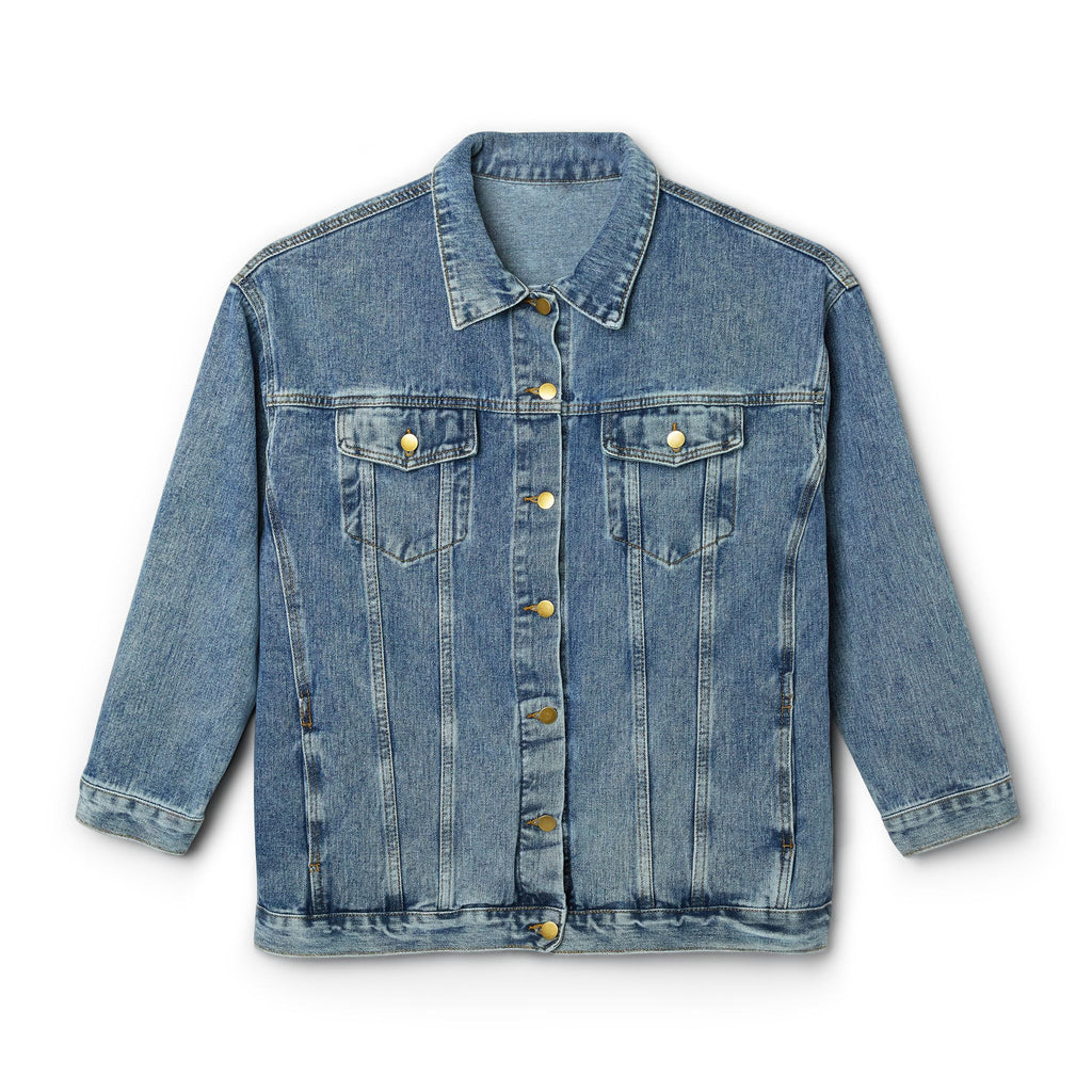 Women's Denim Jacket - 'ACTS 2024' Embroidered Back Trucker Jacket