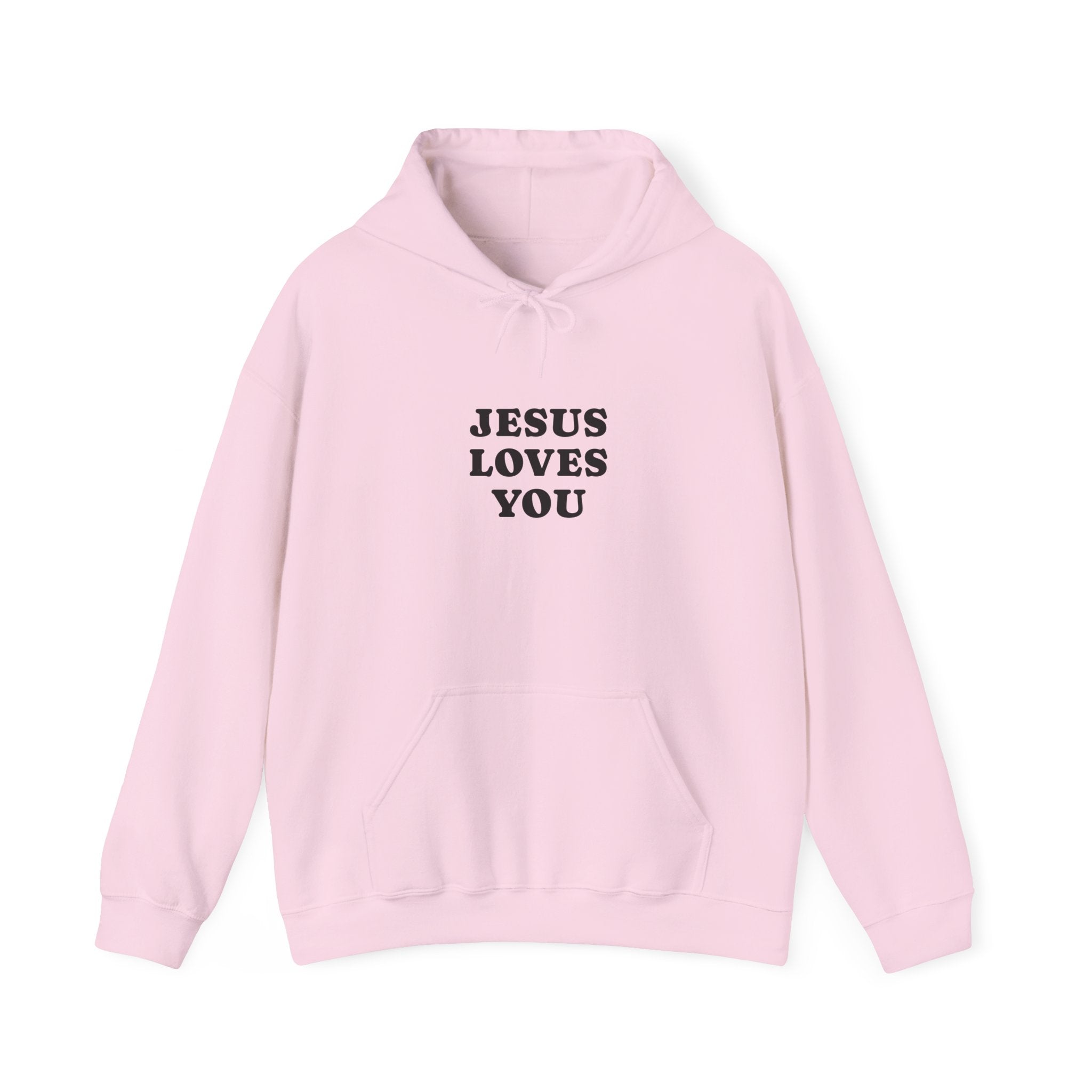 Jesus Loves You Hoodie  Faith-Inspired Christian Pullover