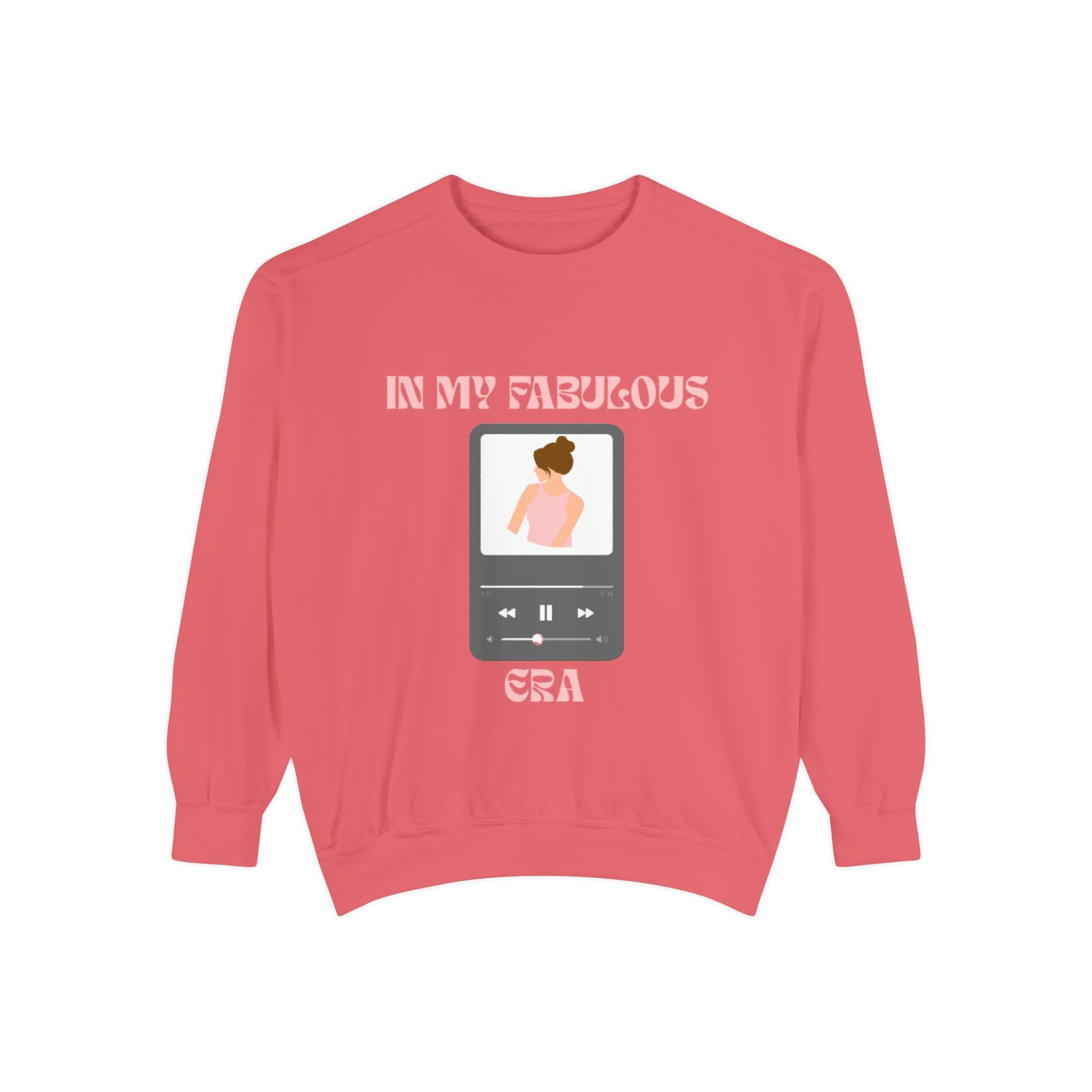 Fabulous Era Sweatshirt — "In My Fabulous Era" Vintage Music Player Graphic
