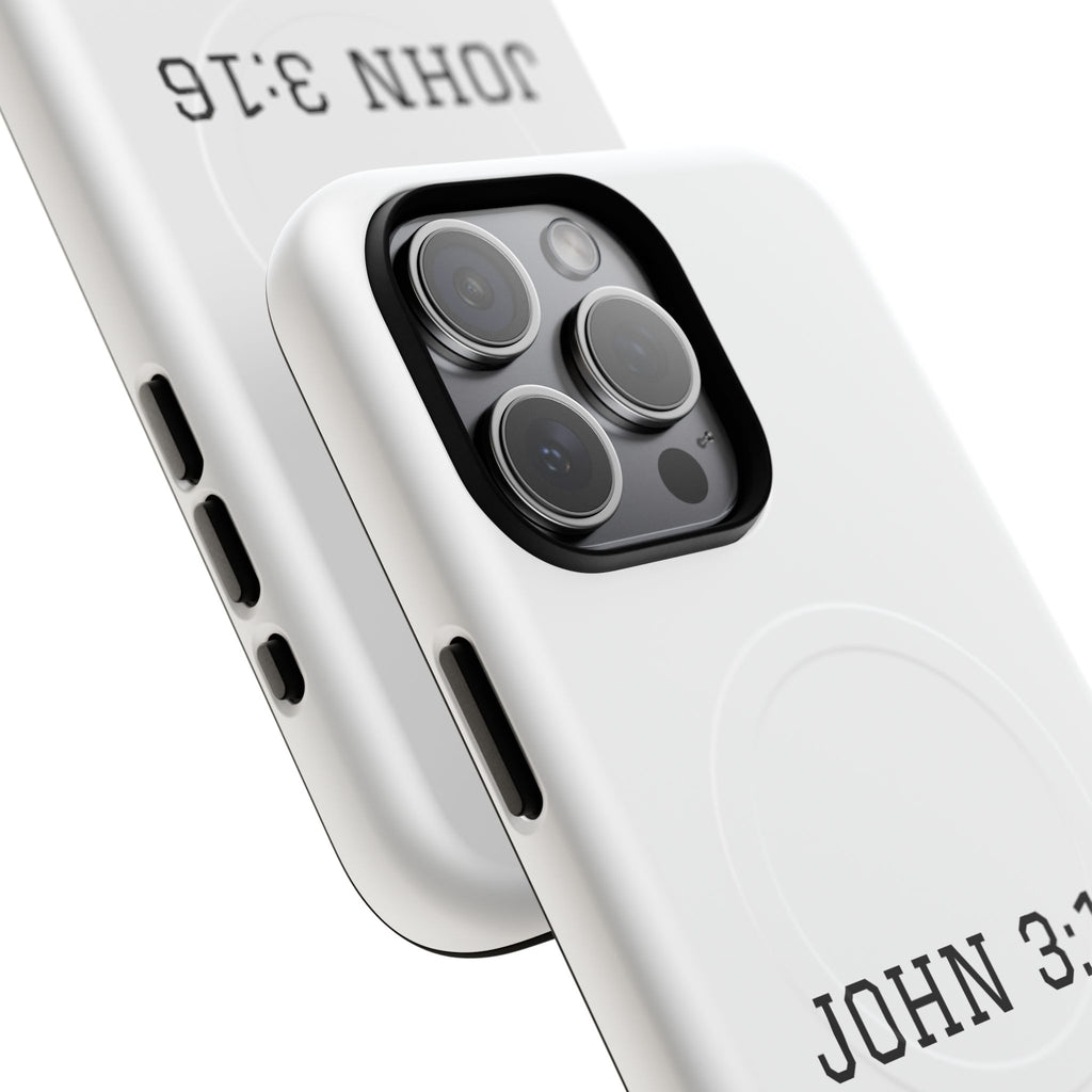 John 3:16 Tough Magnetic Phone Case Slim Protective Christian iPhone Cover