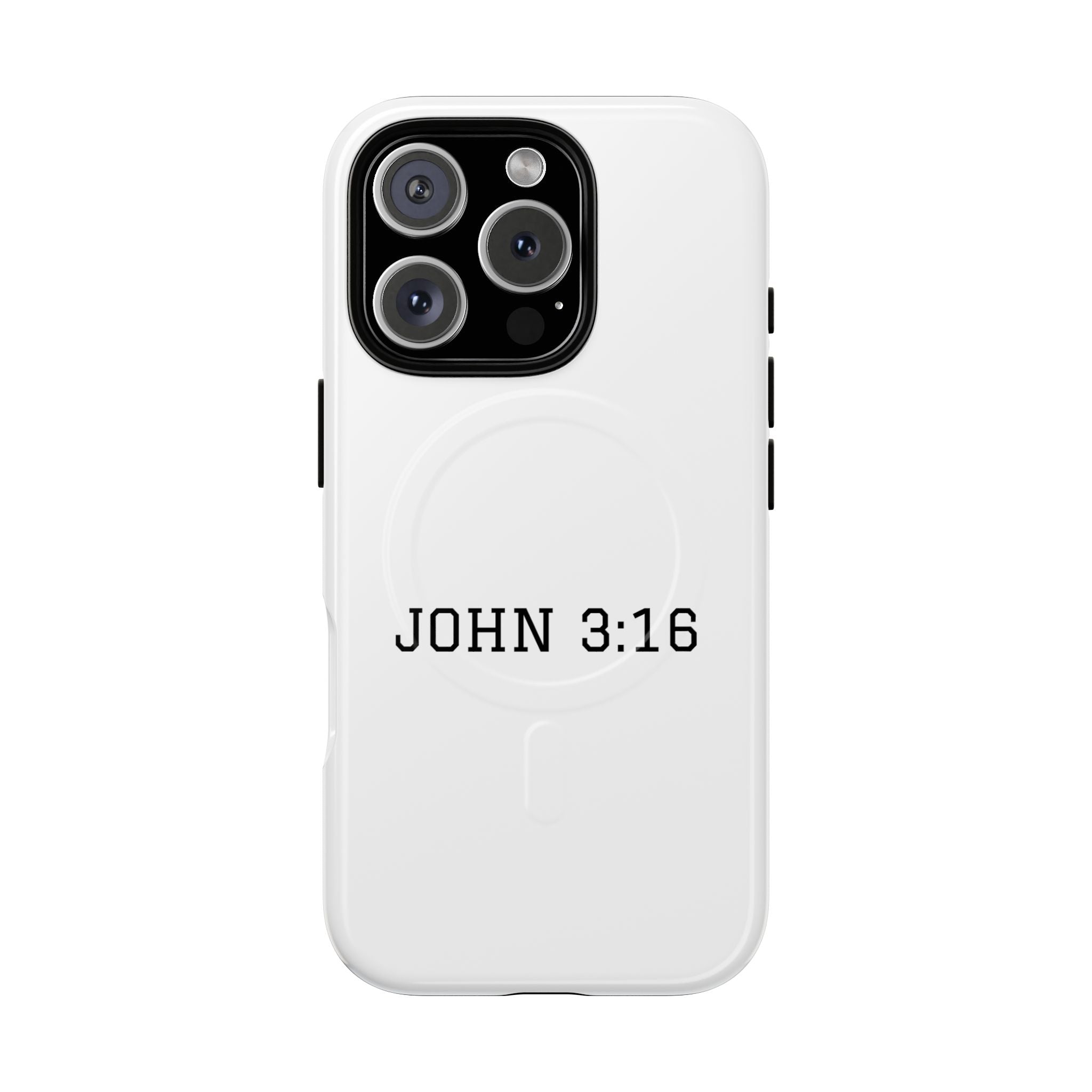 John 3:16 Tough Magnetic Phone Case Slim Protective Christian iPhone Cover