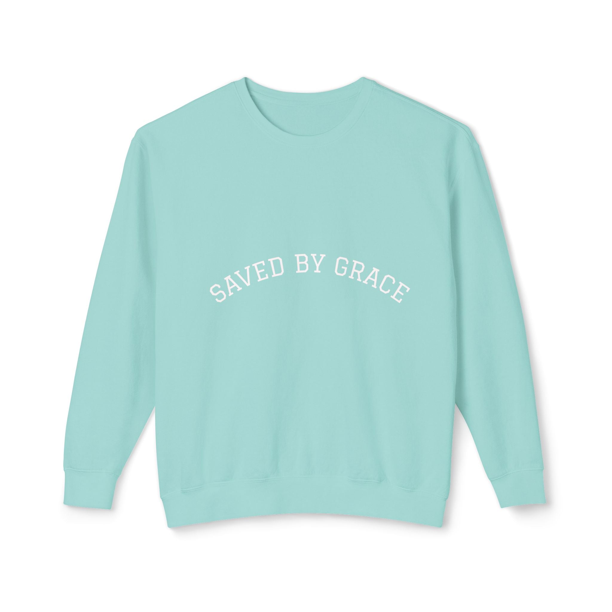 Saved by Grace Sweatshirt Christian Faith Crewneck