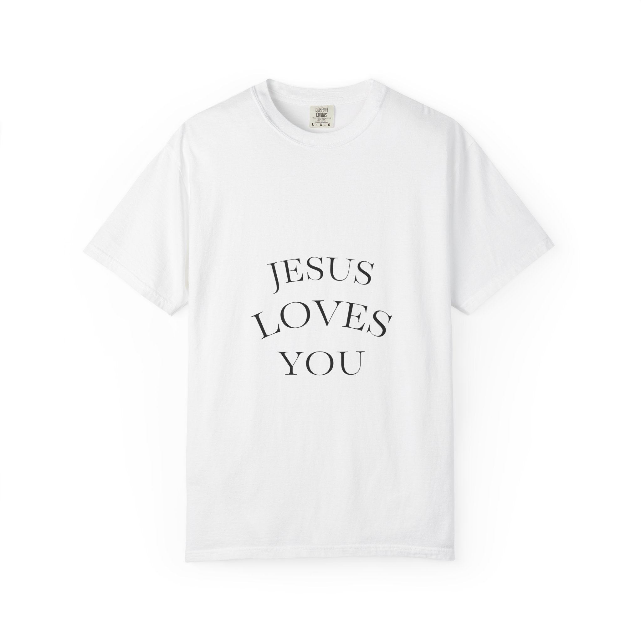Jesus Loves You T-Shirt — Minimal Faith Graphic Tee