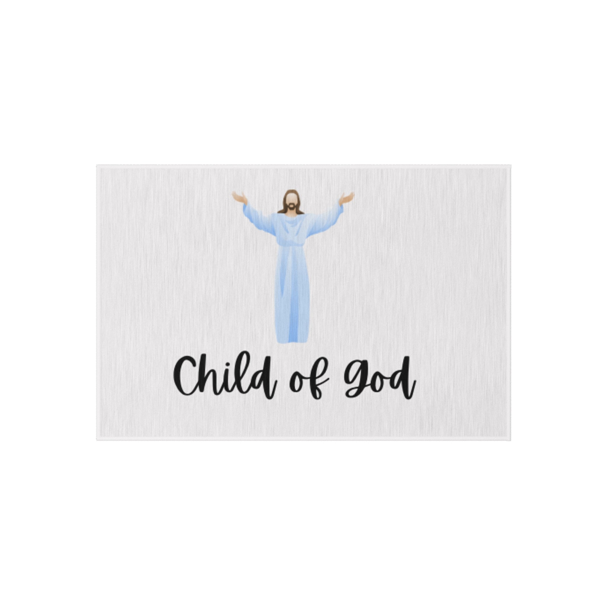 Child of God Outdoor Rug — Christian Welcome Doormat