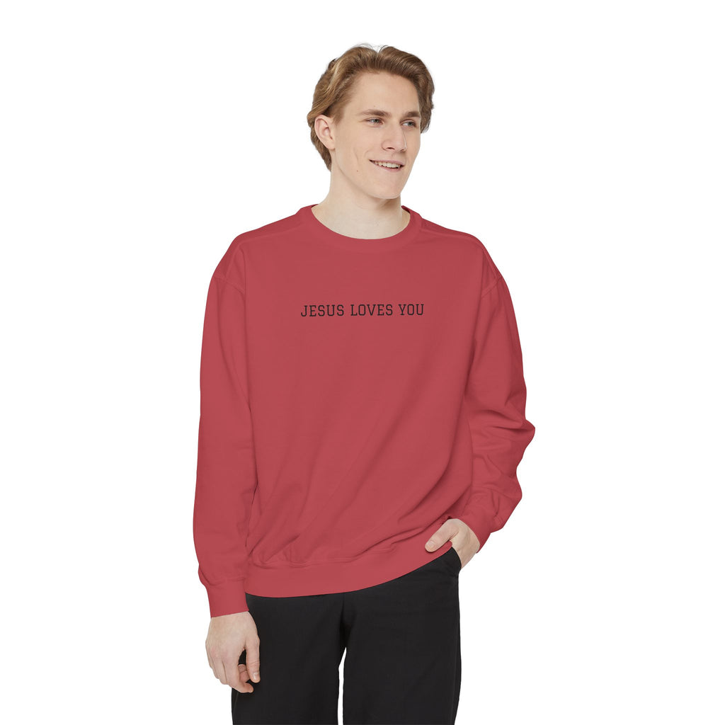 Jesus Loves You Minimalist Sweatshirt