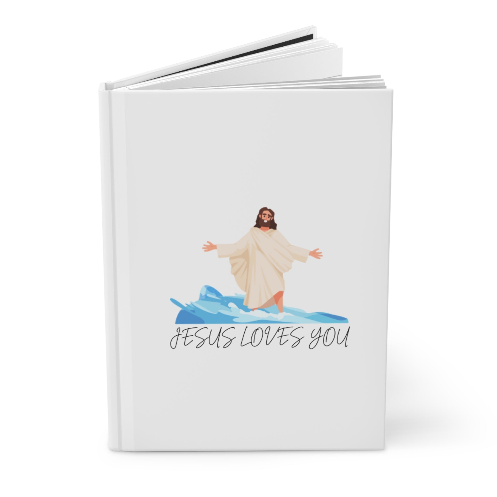 Jesus Loves You Journal | Hardcover Matte Christian Faith Notebook