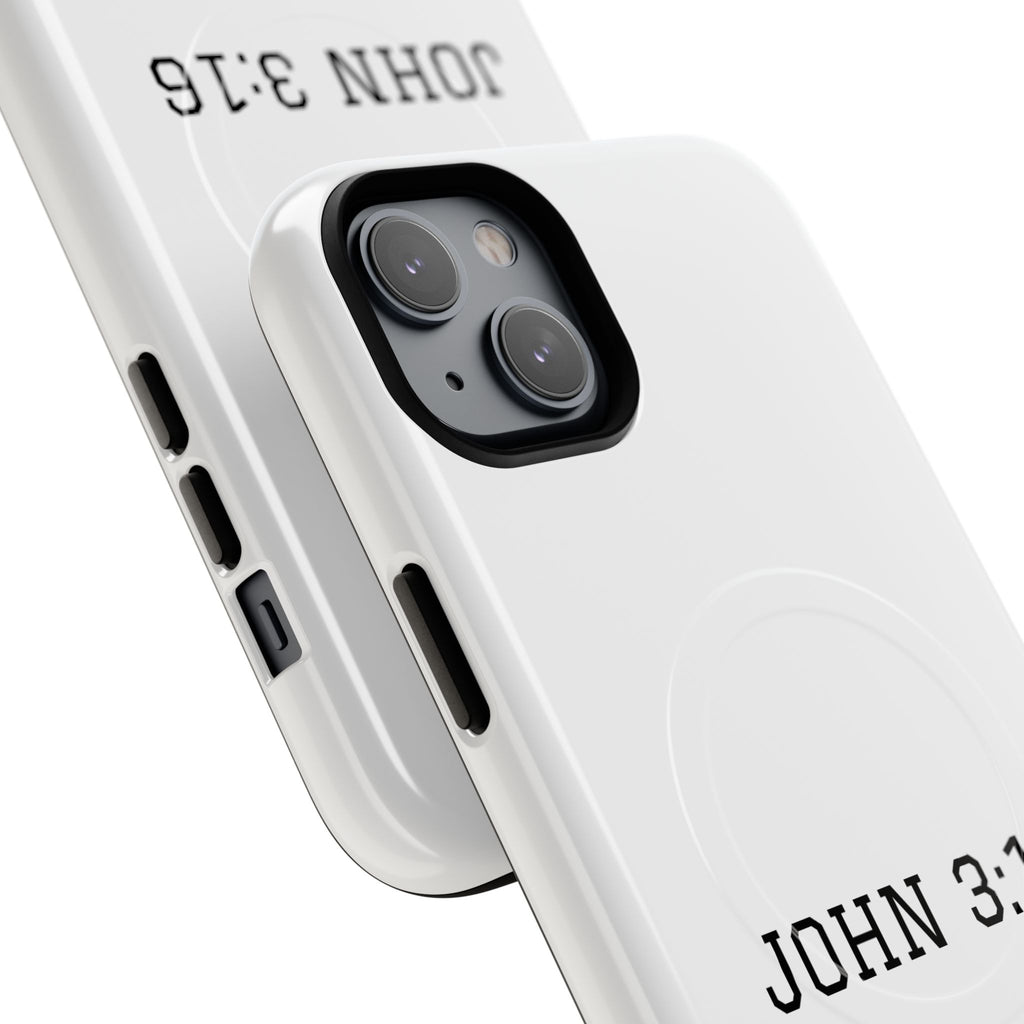 John 3:16 Tough Magnetic Phone Case Slim Protective Christian iPhone Cover