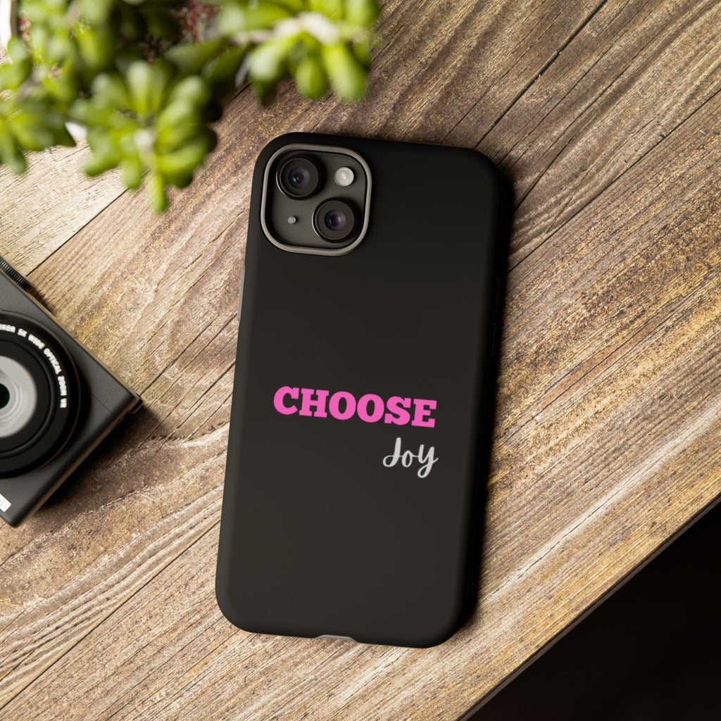 Choose Joy phone case | inspirational text iPhone case