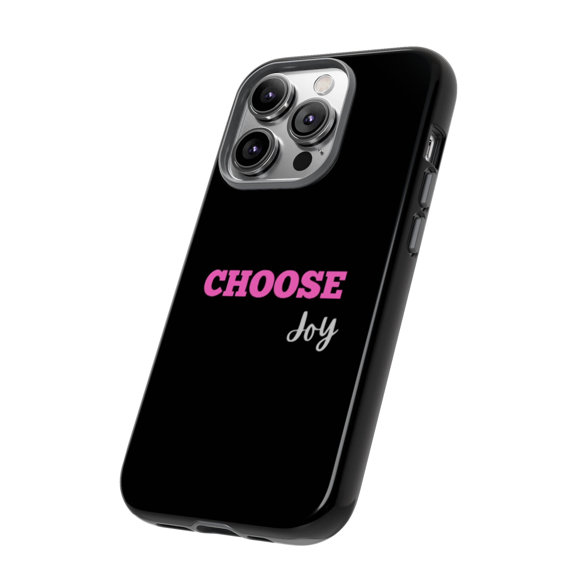Choose Joy phone case | inspirational text iPhone case