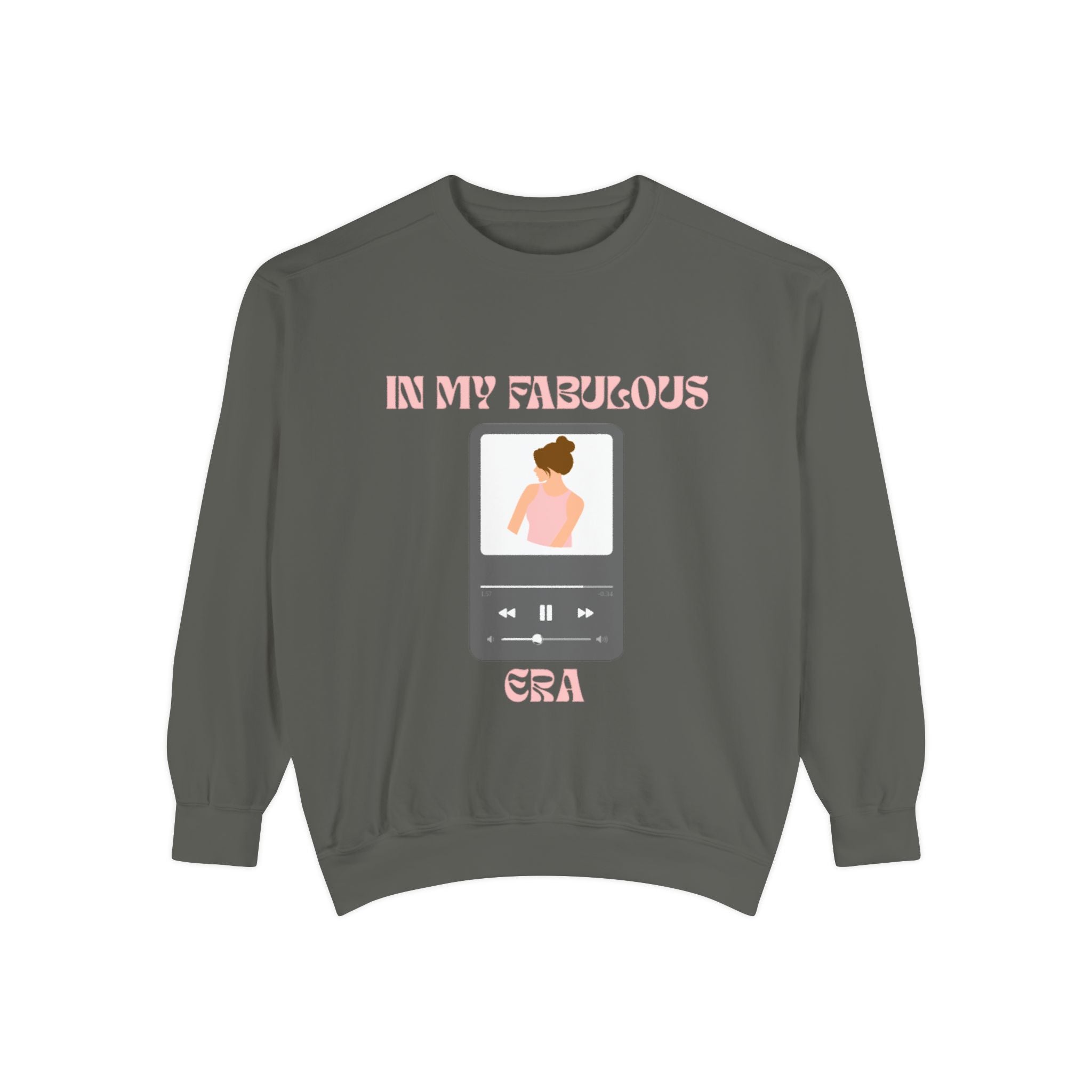 Fabulous Era Sweatshirt — "In My Fabulous Era" Vintage Music Player Graphic