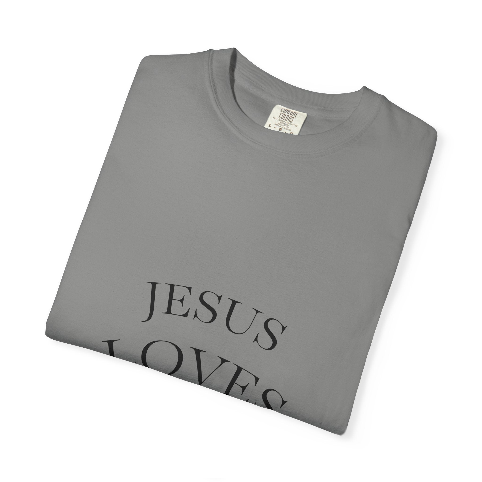 Jesus Loves You T-Shirt — Minimal Faith Graphic Tee
