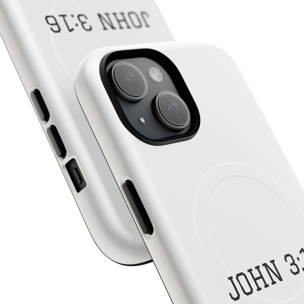 John 3:16 Tough Magnetic Phone Case Slim Protective Christian iPhone Cover