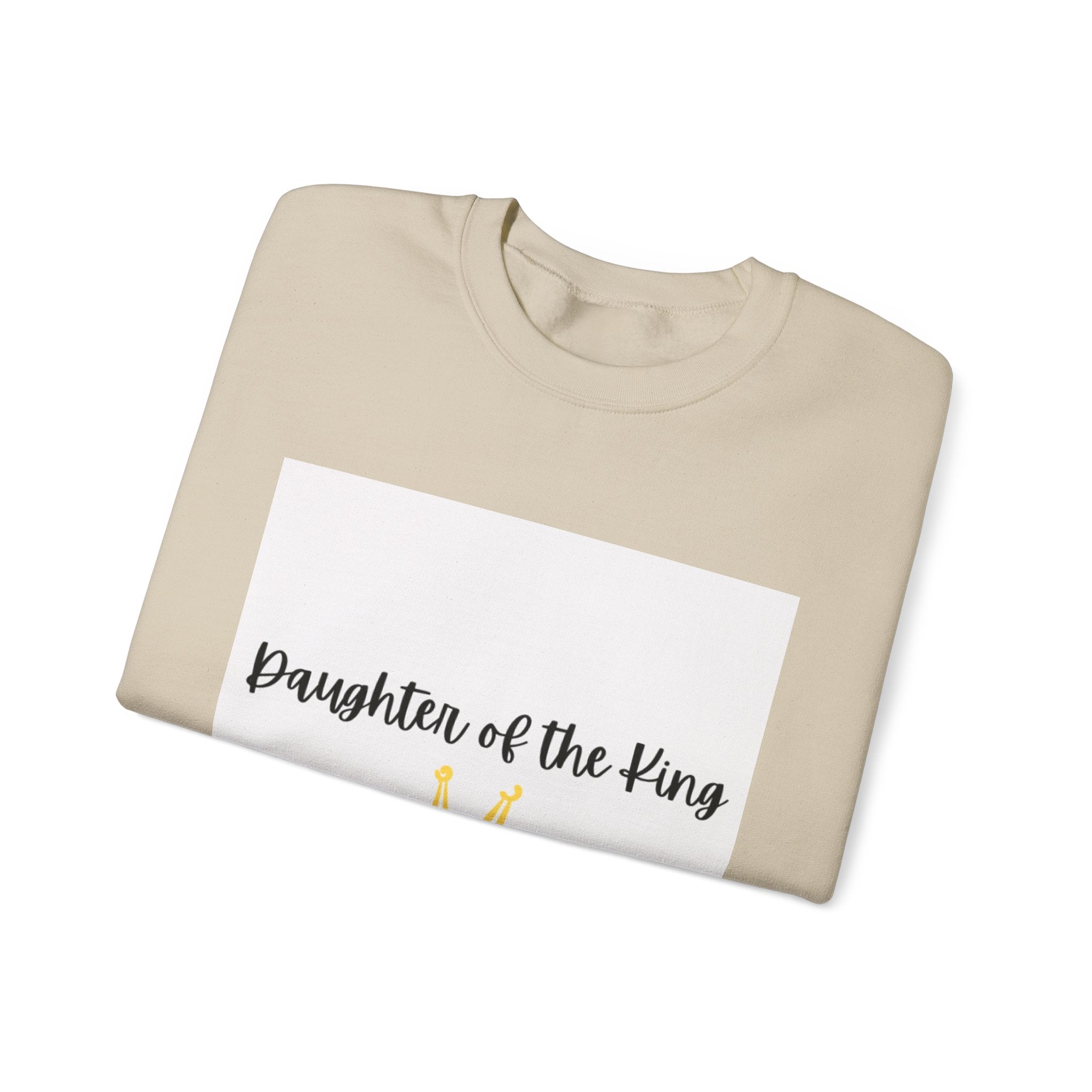 Daughter of the King Sweatshirt – Christian Crown Crewneck