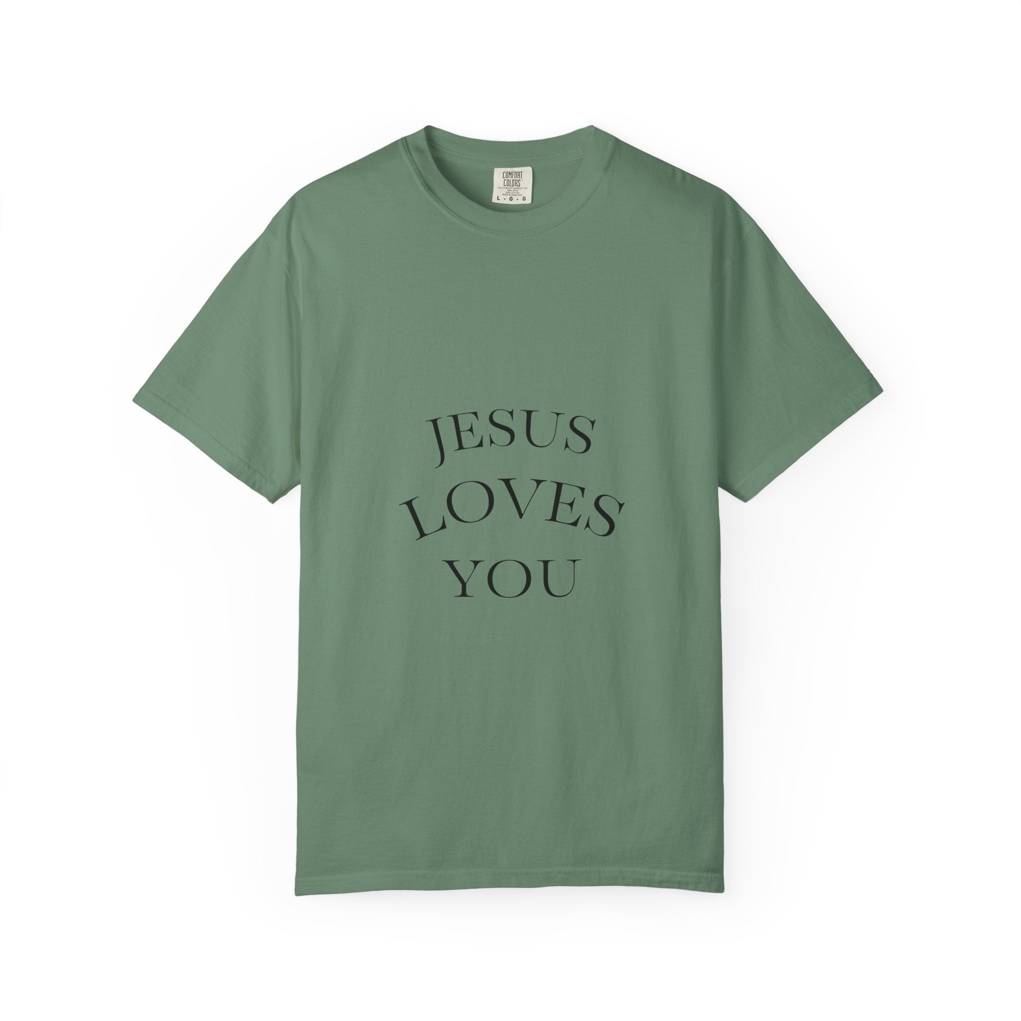 Jesus Loves You T-Shirt — Minimal Faith Graphic Tee