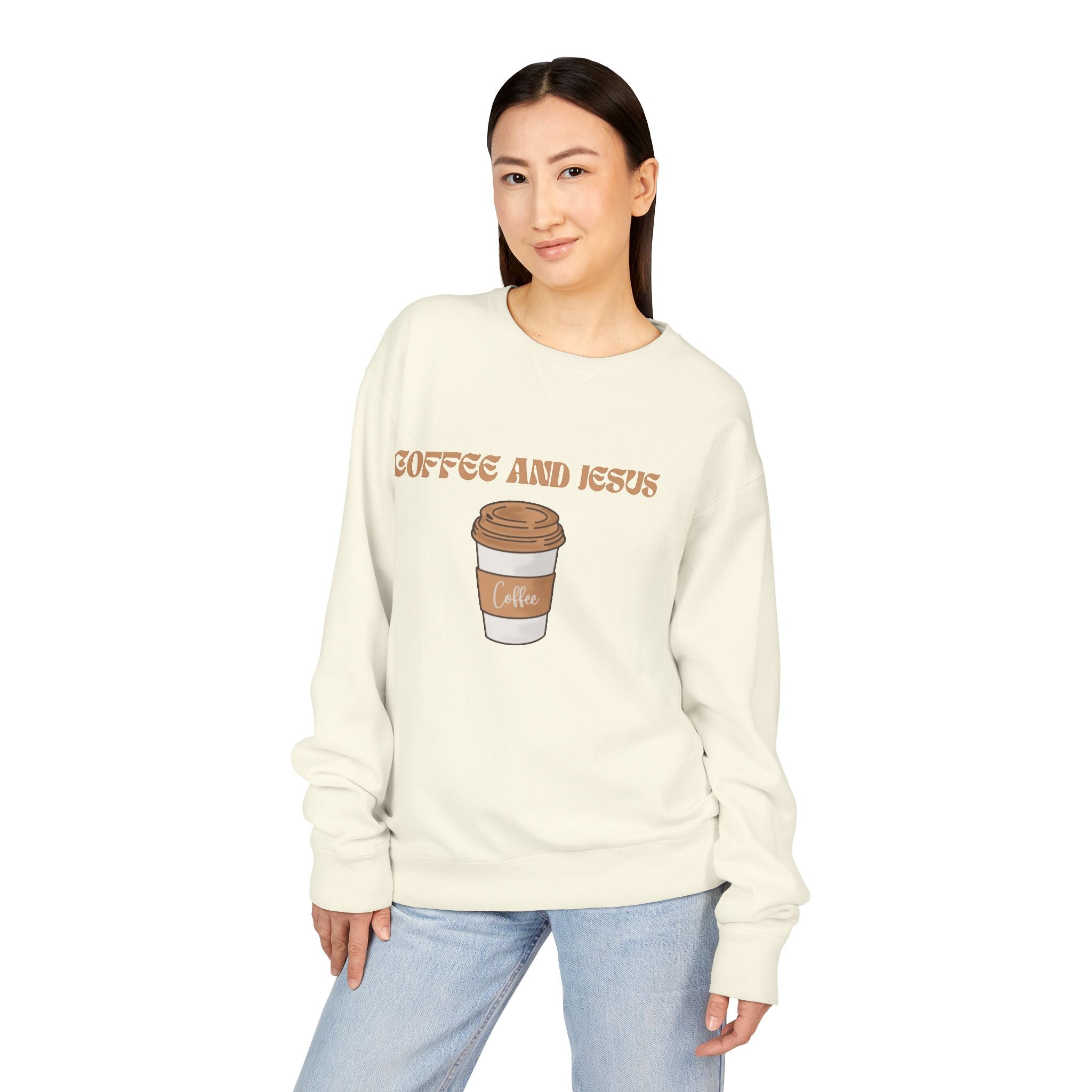 Coffee and Jesus Crewneck Sweatshirt
