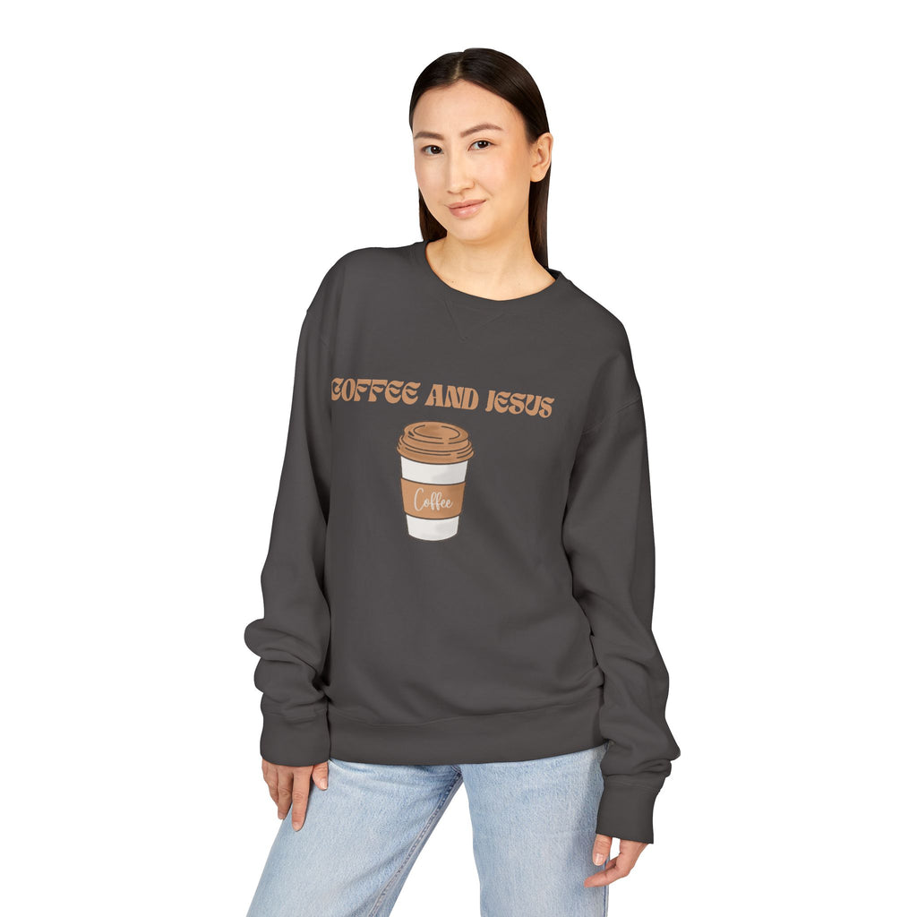 Coffee and Jesus Crewneck Sweatshirt