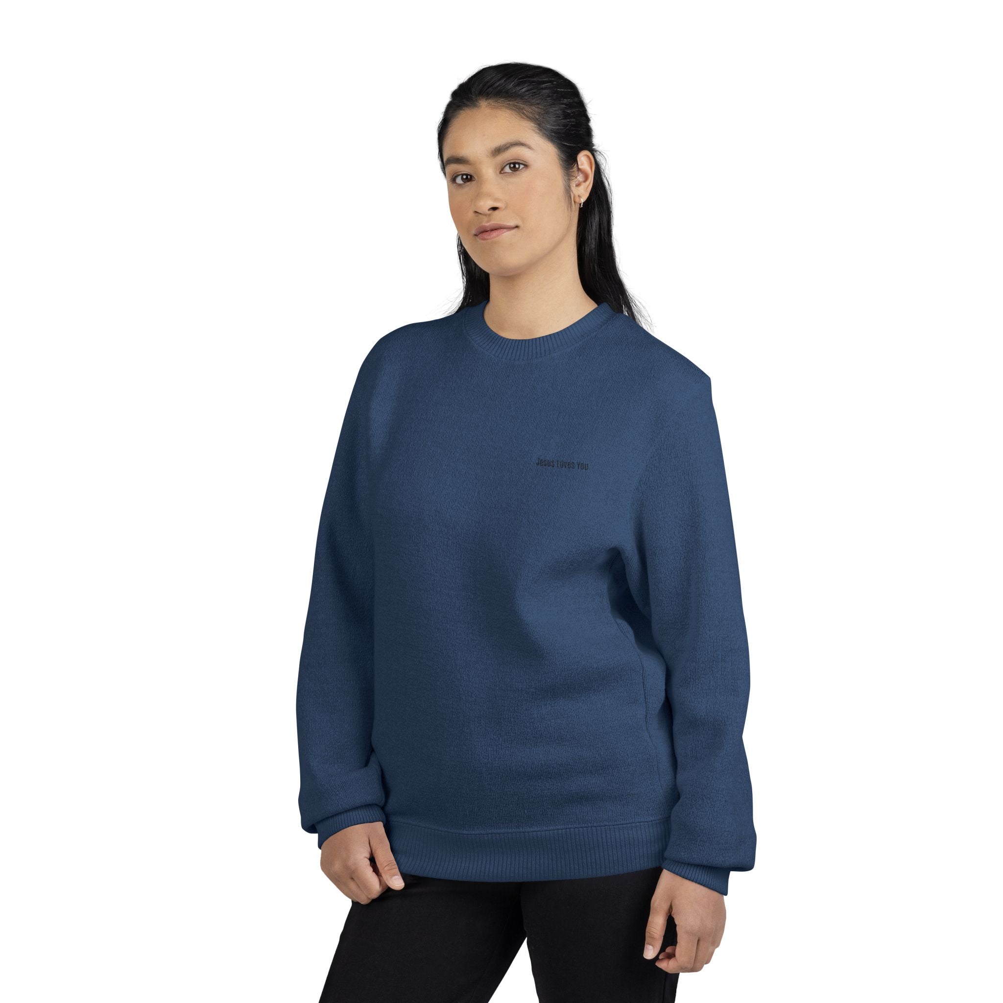 Nantucket Embroidered Crewneck Sweatshirt — Minimal Coastal Casual