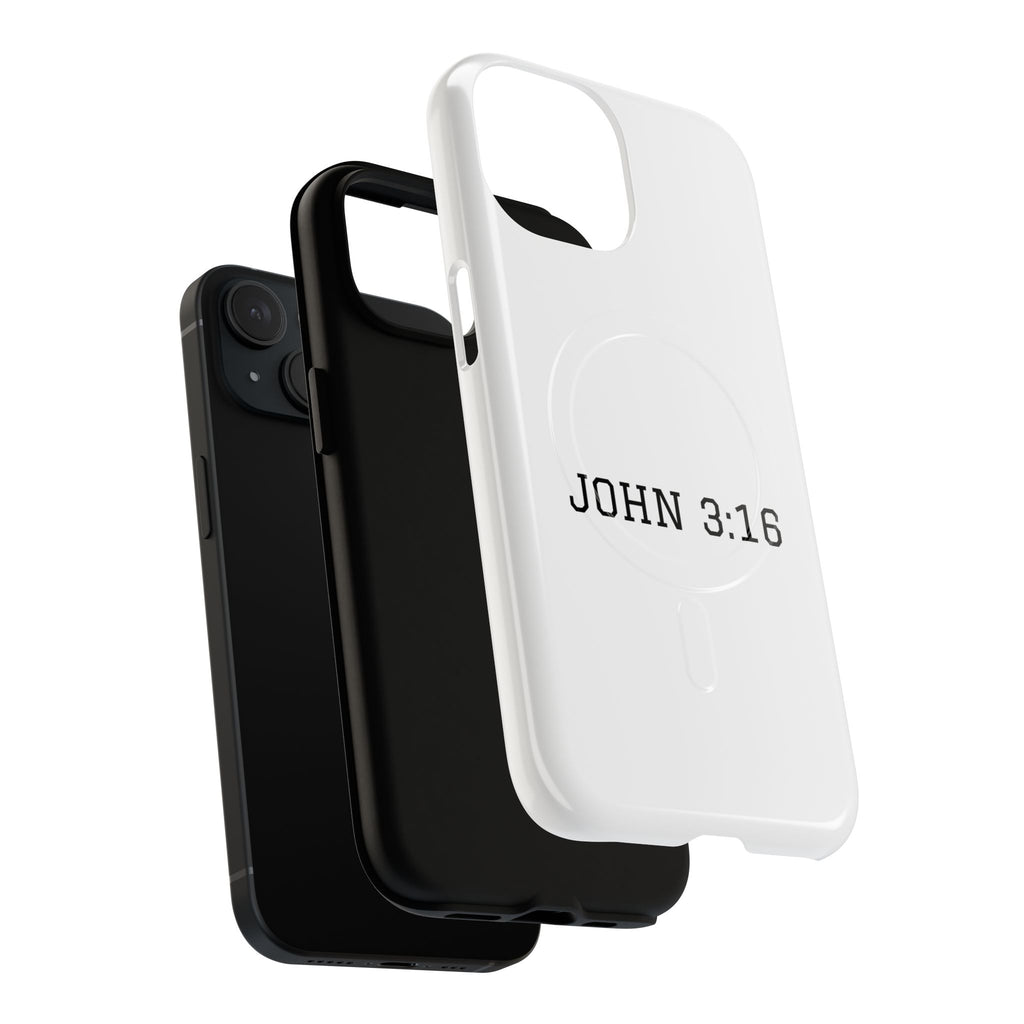 John 3:16 Tough Magnetic Phone Case Slim Protective Christian iPhone Cover