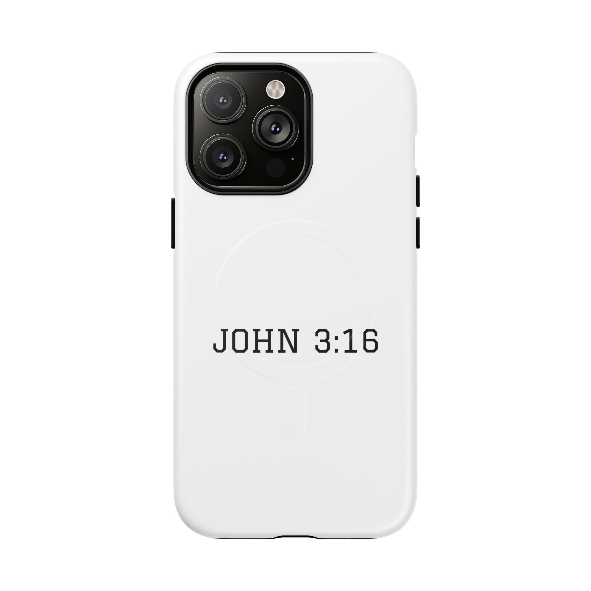 John 3:16 Tough Magnetic Phone Case Slim Protective Christian iPhone Cover