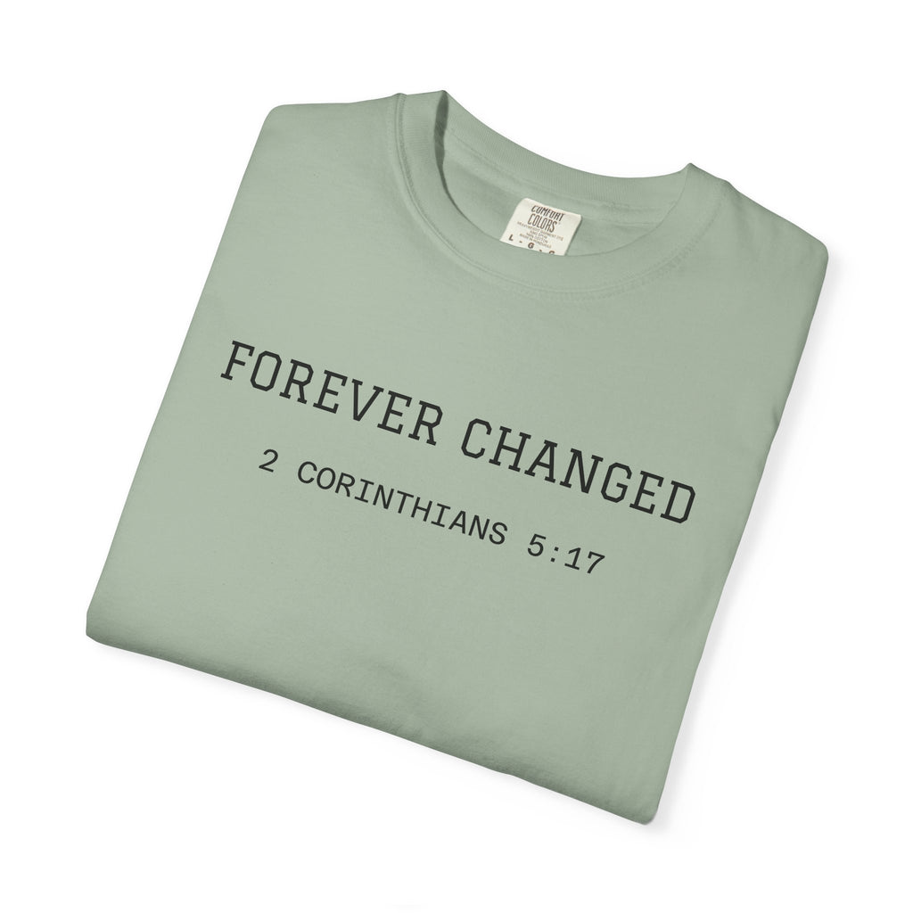 Forever Changed Men's T-Shirt — Minimalist Inspirational Graphic Tee