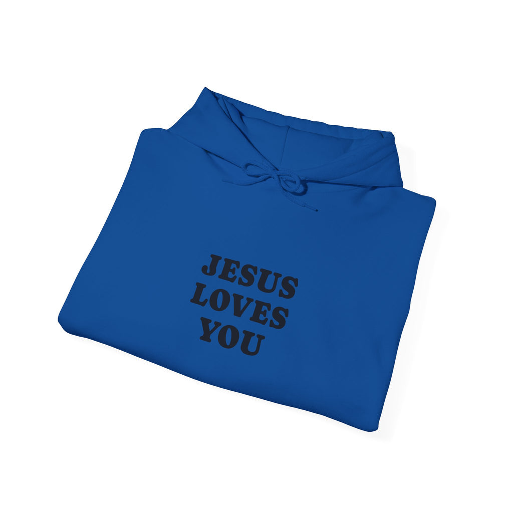 Jesus Loves You Hoodie  Faith-Inspired Christian Pullover