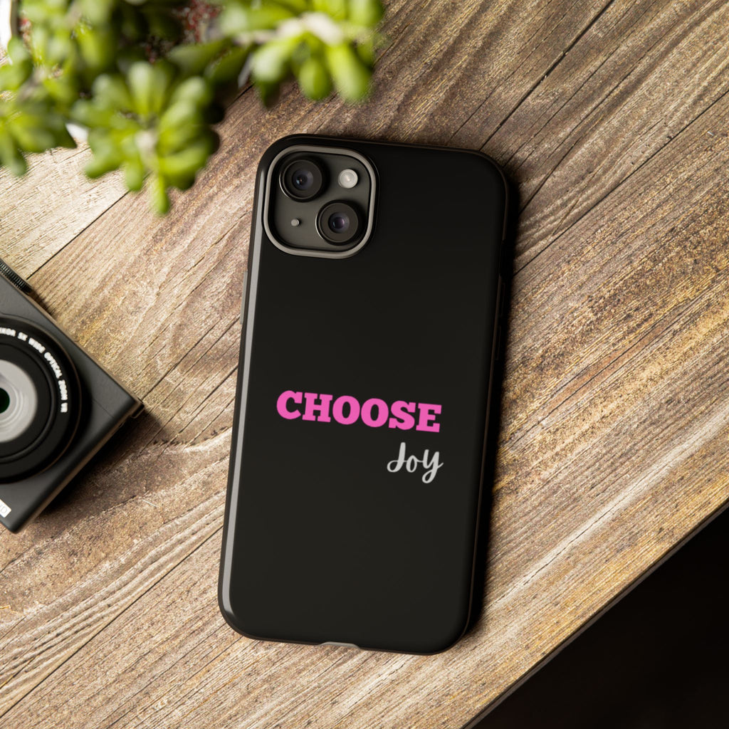 Choose Joy phone case | inspirational text iPhone case
