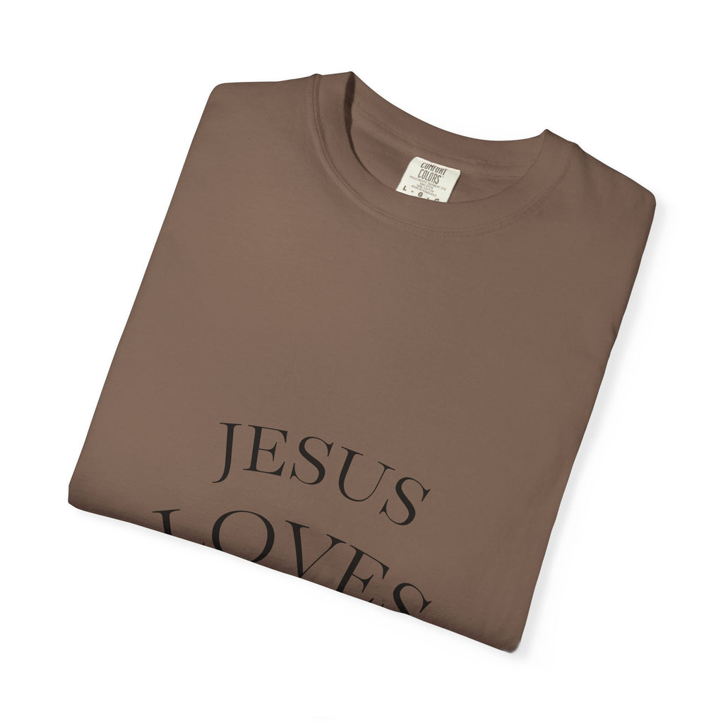 Jesus Loves You T-Shirt — Minimal Faith Graphic Tee