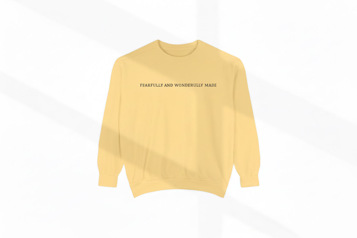 Fearfully and Wonderfully Made Sweatshirt