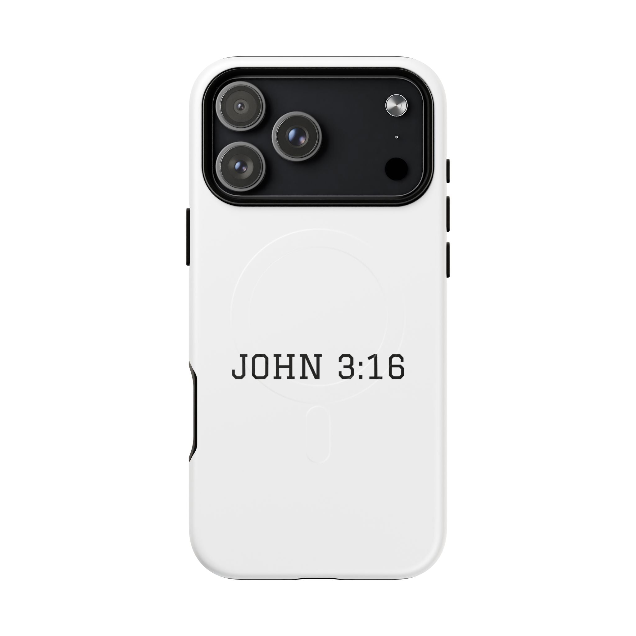 John 3:16 Tough Magnetic Phone Case Slim Protective Christian iPhone Cover