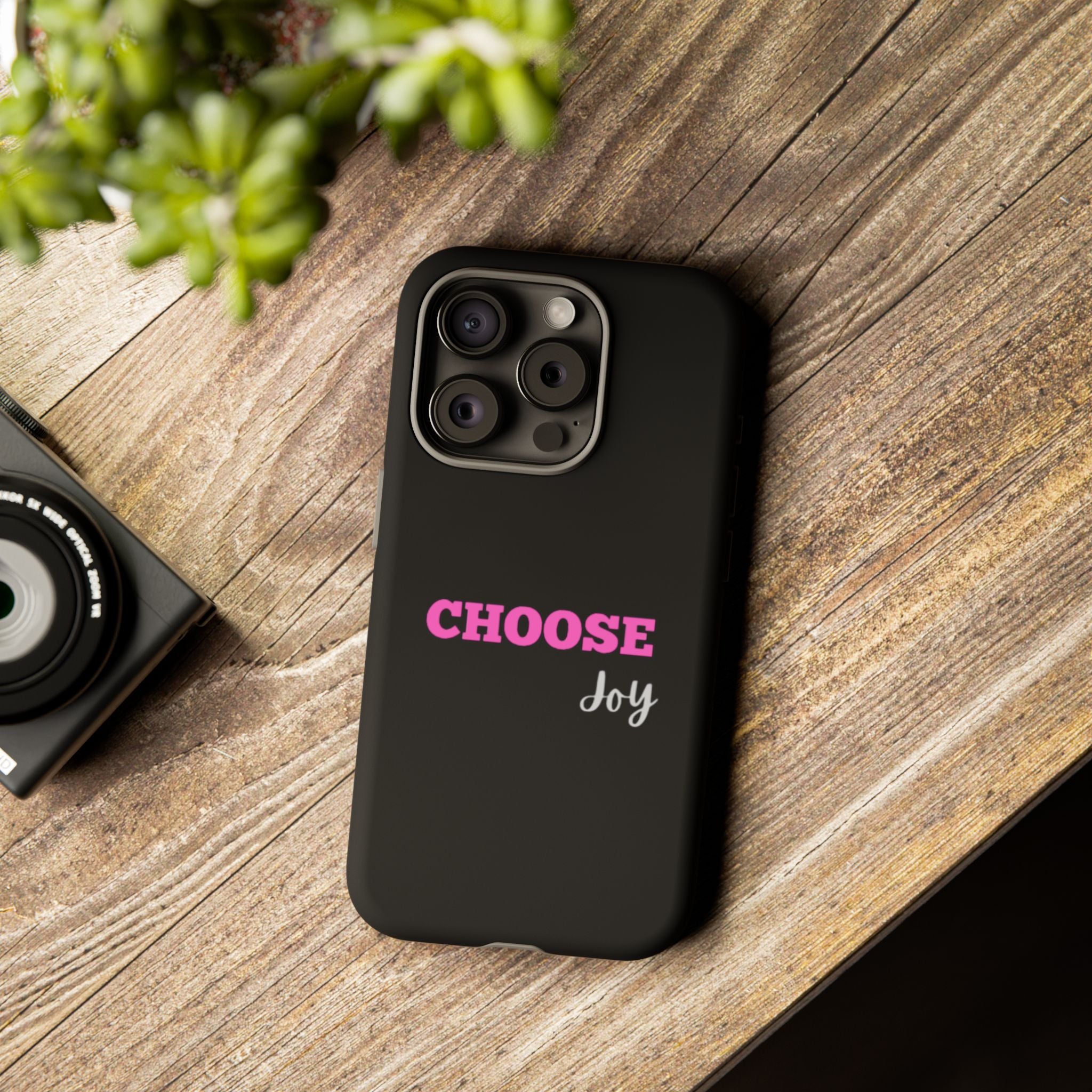 Choose Joy phone case | inspirational text iPhone case
