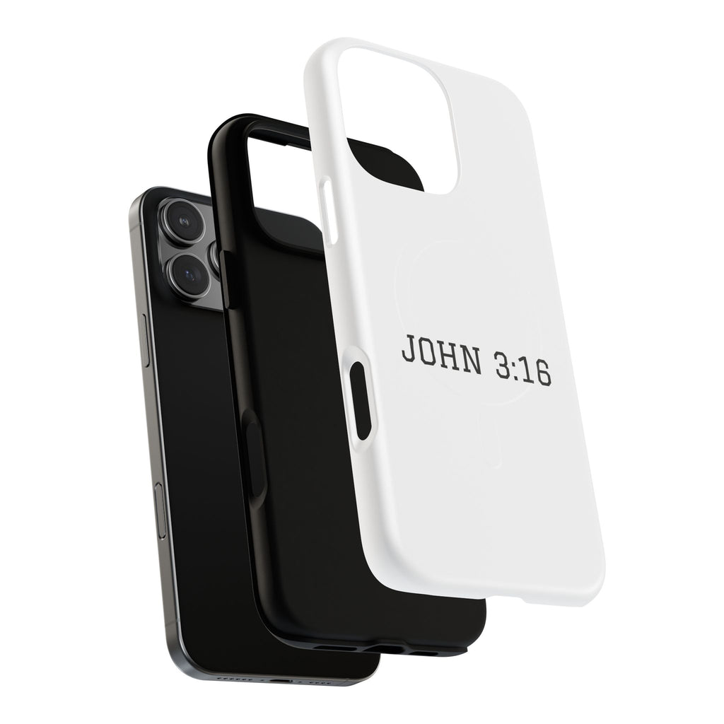 John 3:16 Tough Magnetic Phone Case Slim Protective Christian iPhone Cover