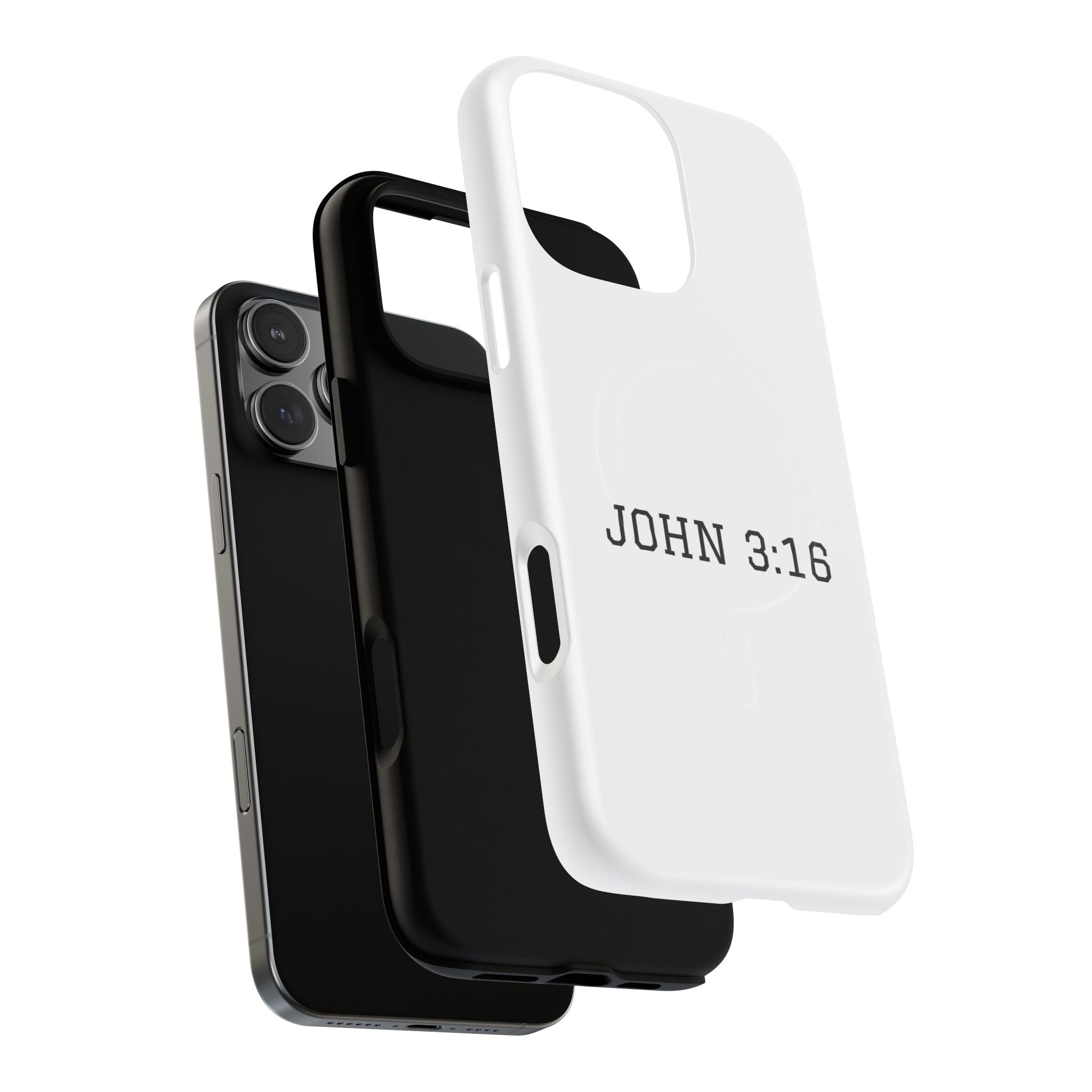 John 3:16 Tough Magnetic Phone Case Slim Protective Christian iPhone Cover