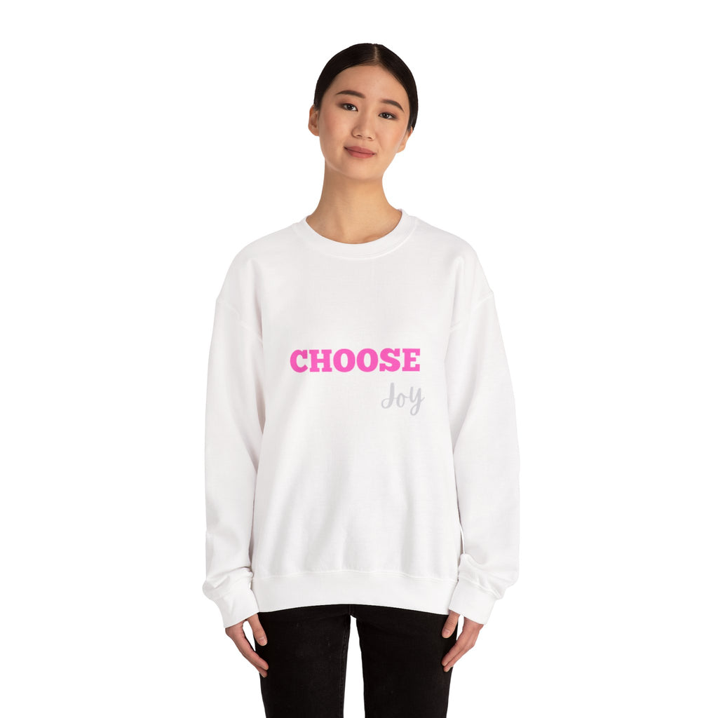 Choose Joy sweatshirt | inspirational text crewneck