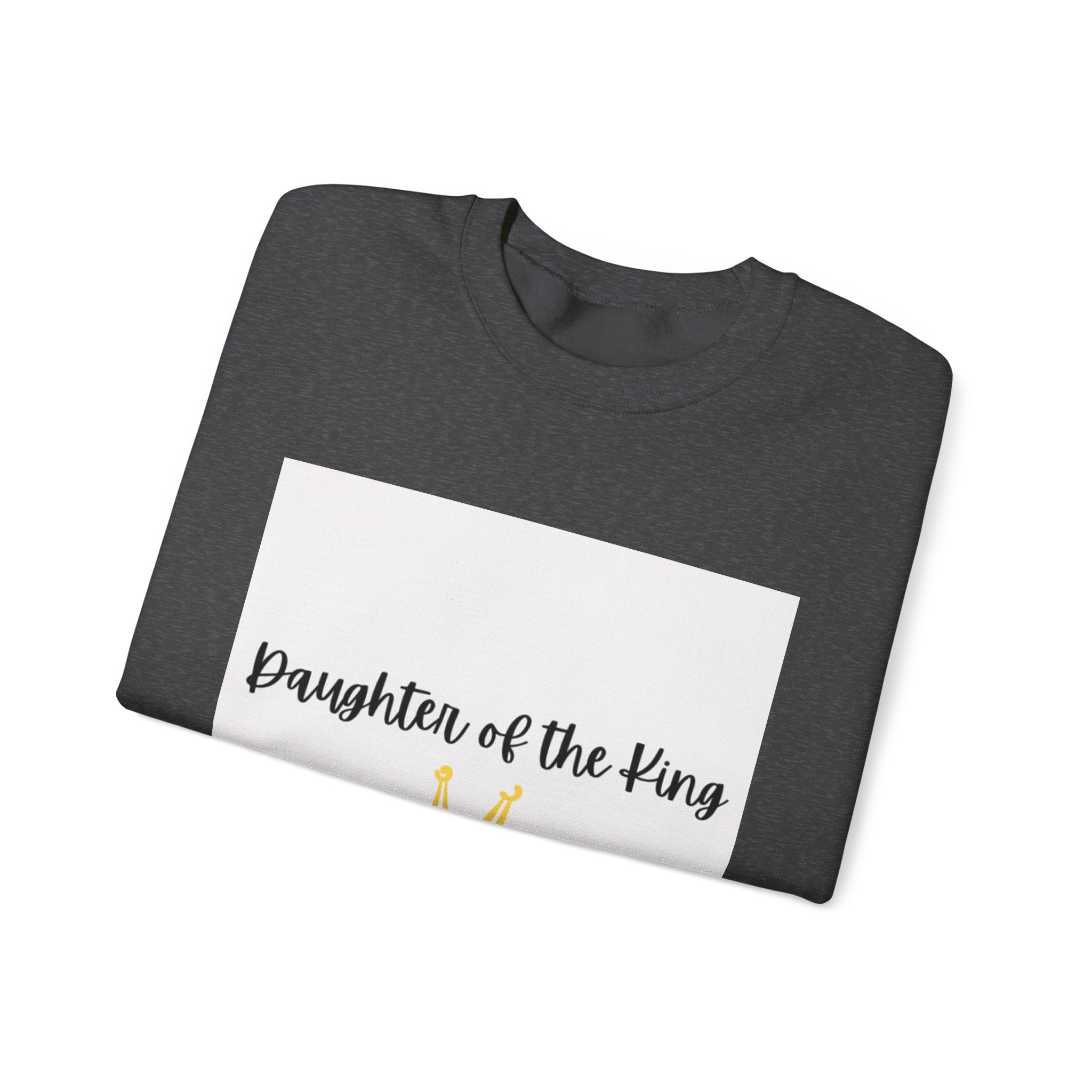 Daughter of the King Sweatshirt – Christian Crown Crewneck