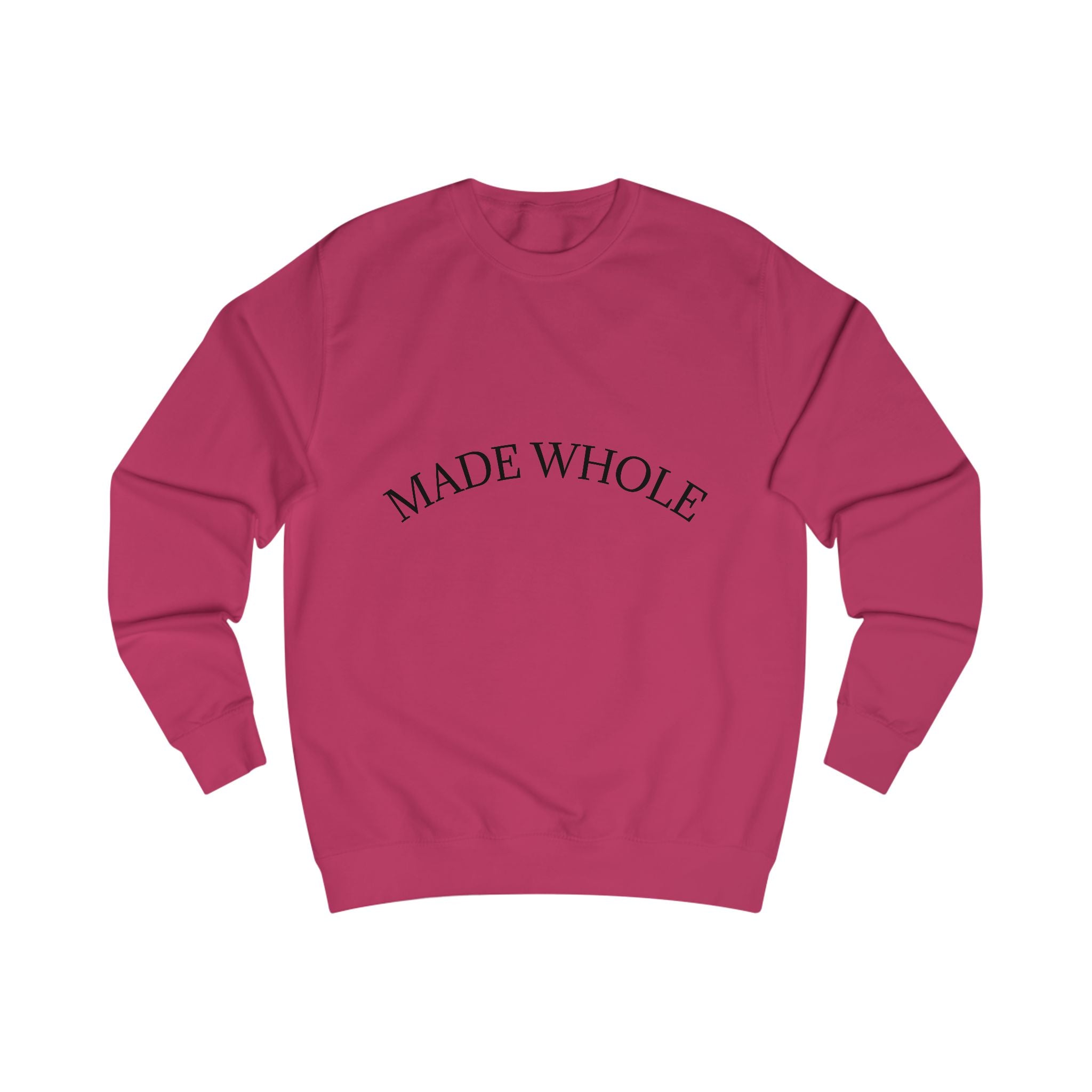 Made Whole Sweatshirt Minimal Inspirational Crewneck