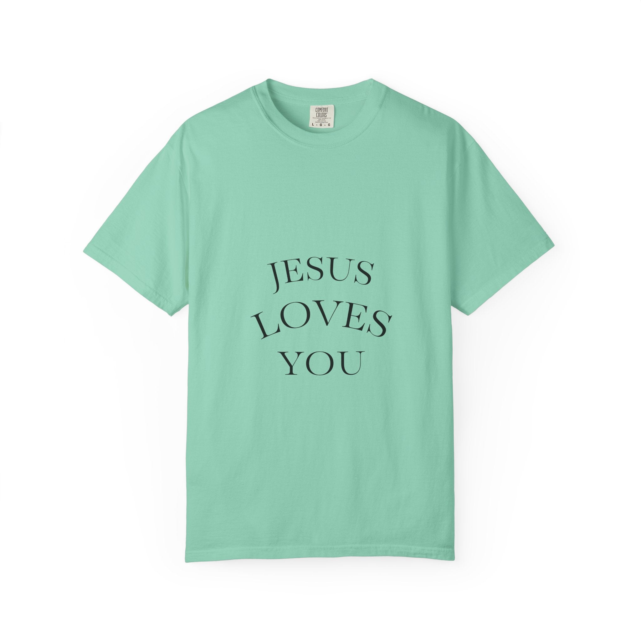 Jesus Loves You T-Shirt — Minimal Faith Graphic Tee