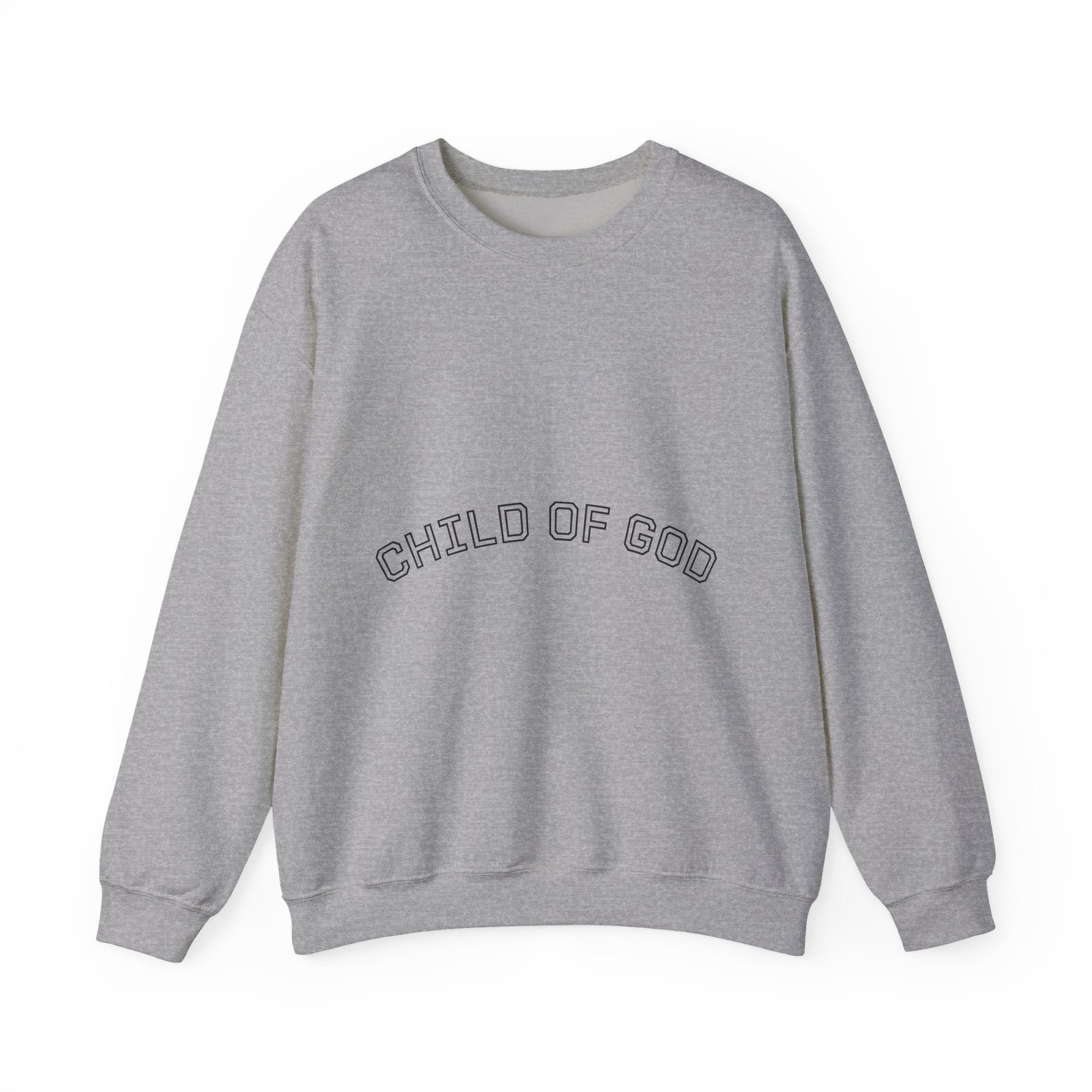 Child of God Crewneck Sweatshirt — Faith-Based Christian Pullover