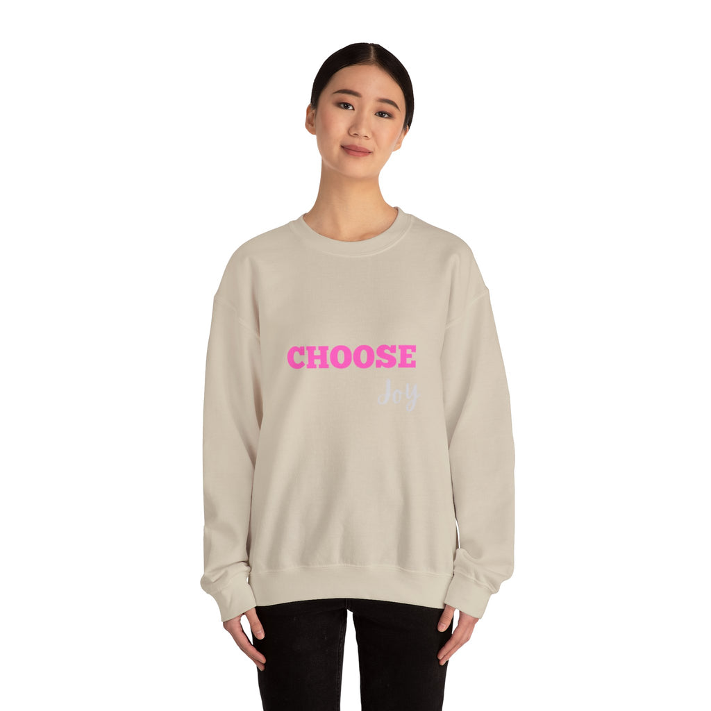 Choose Joy sweatshirt | inspirational text crewneck