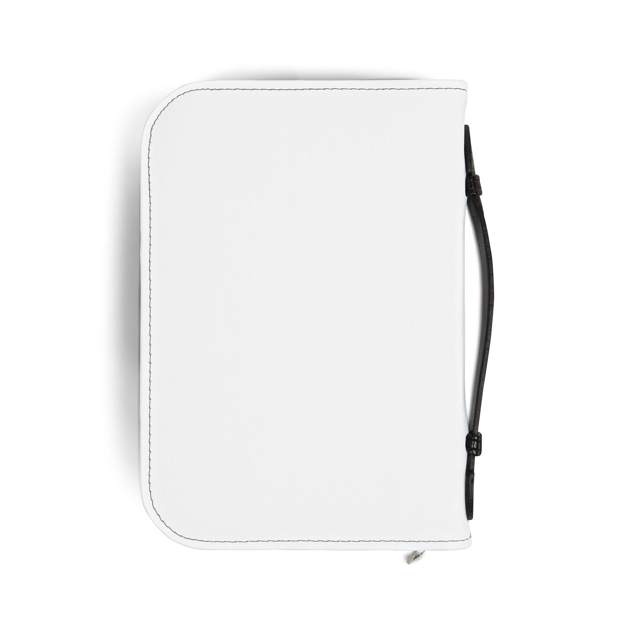 Bible Cover — 'Jesus Loves You' Zippered Bible Case (White)