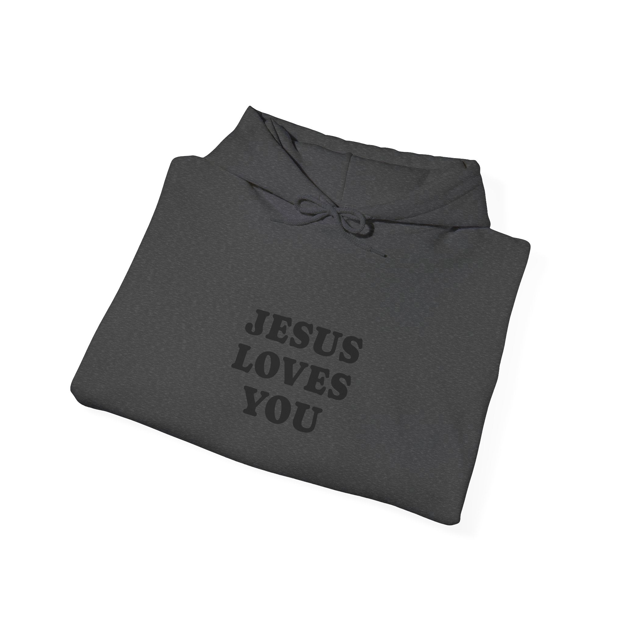 Jesus Loves You Hoodie  Faith-Inspired Christian Pullover