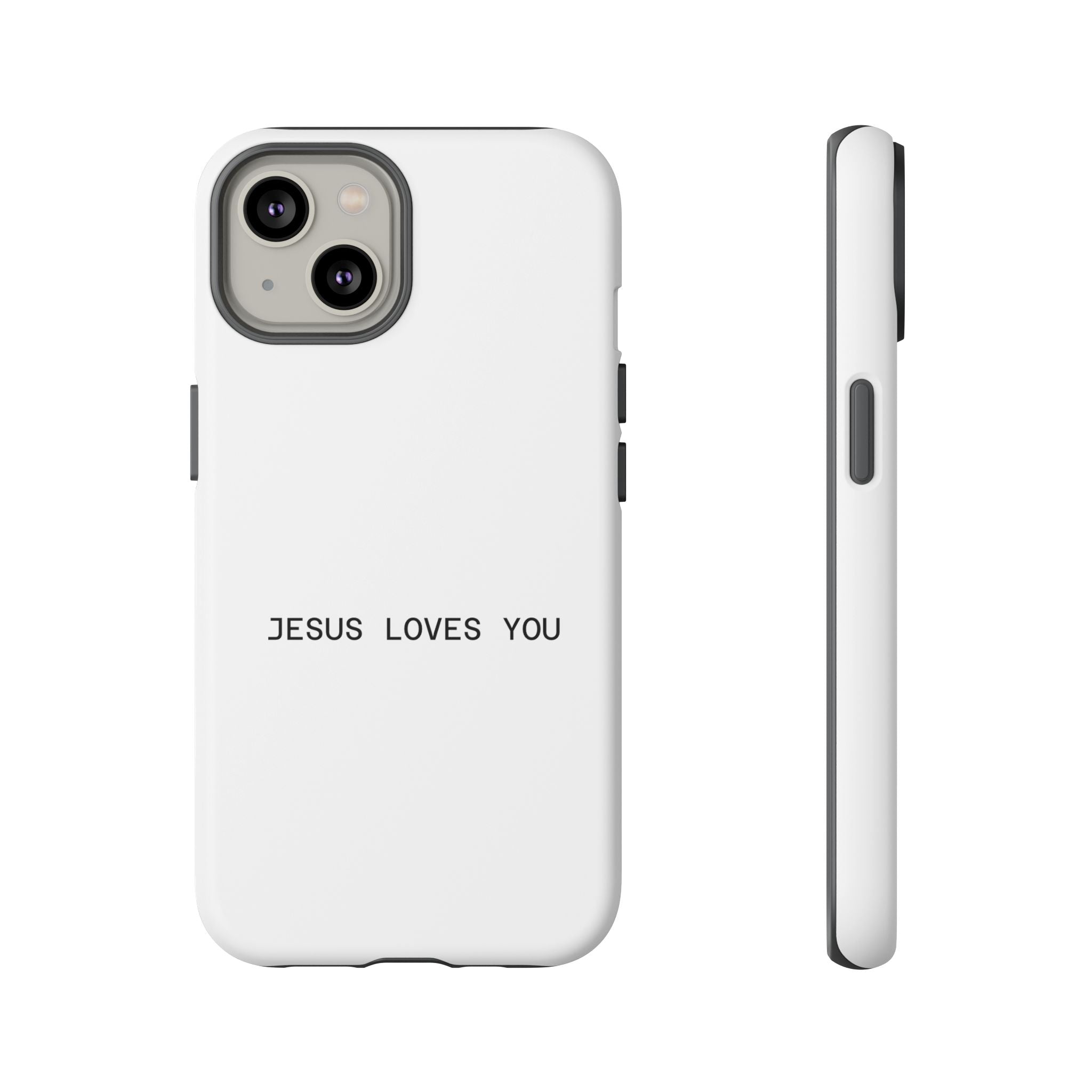 Jesus Loves You Tough Phone Case