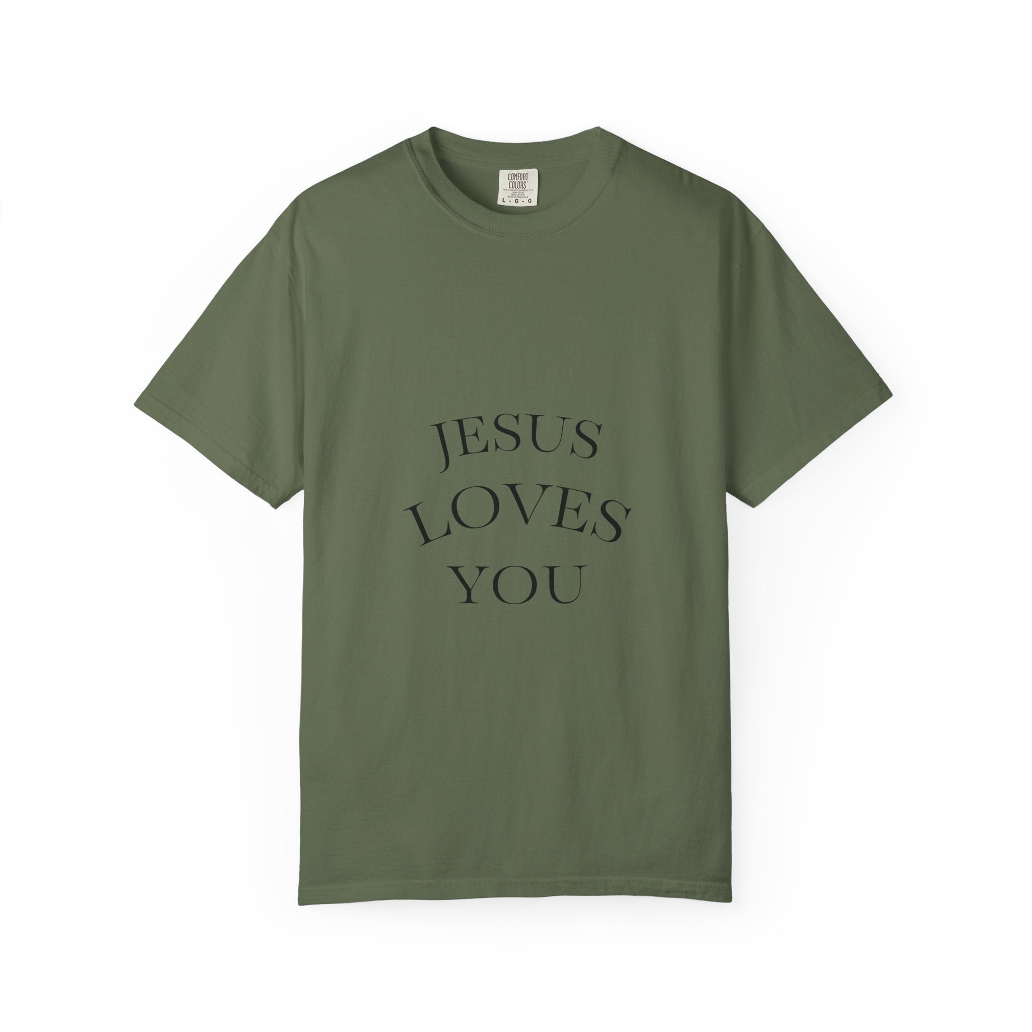 Jesus Loves You T-Shirt — Minimal Faith Graphic Tee