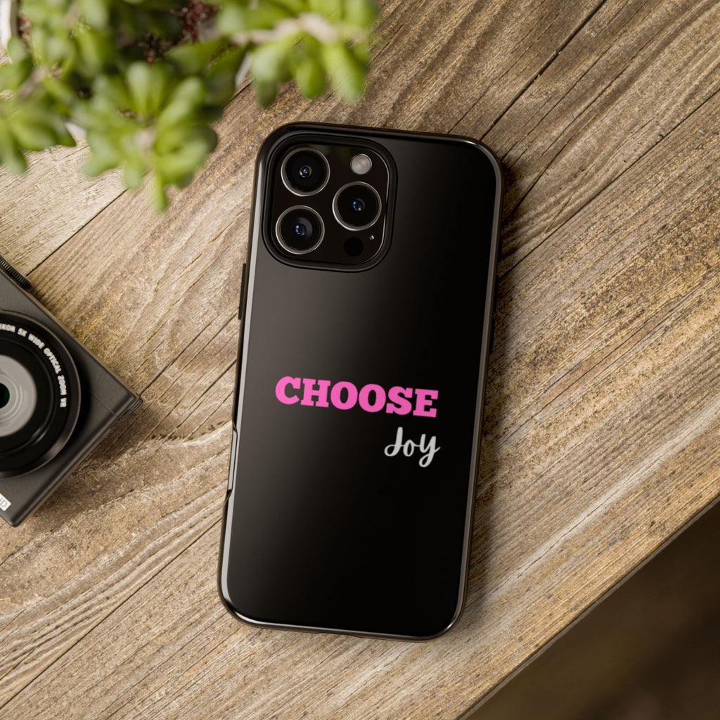 Choose Joy phone case | inspirational text iPhone case